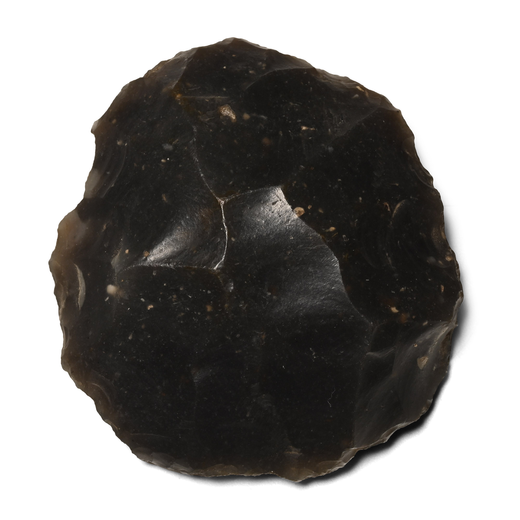 Farnham Stone Age Knapped Flint Scraper