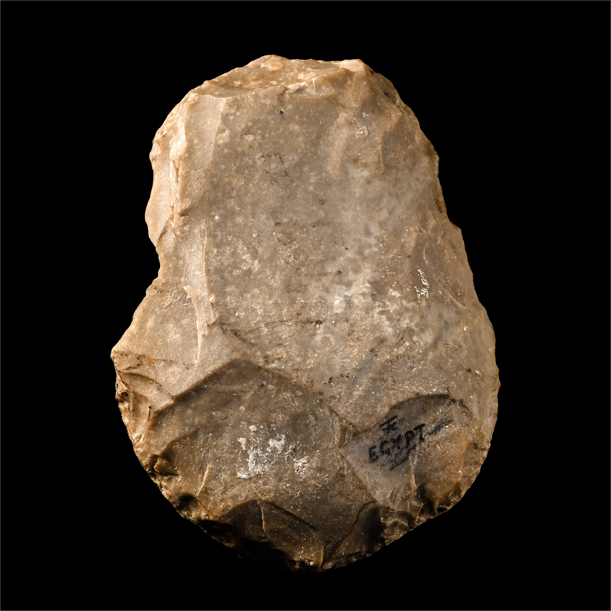 Fawcett Collection Egyptian Knapped Stone Axe with Fawcett Monogram