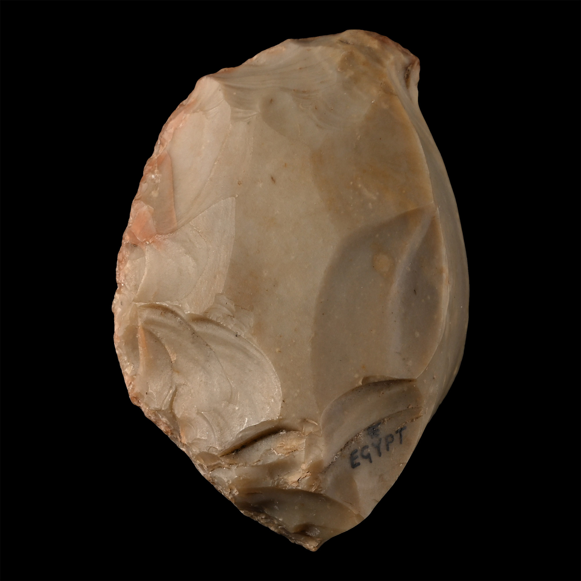 Fawcett Collection Egyptian Stone Age Knapped Chert Axe with Fawcett Monogram