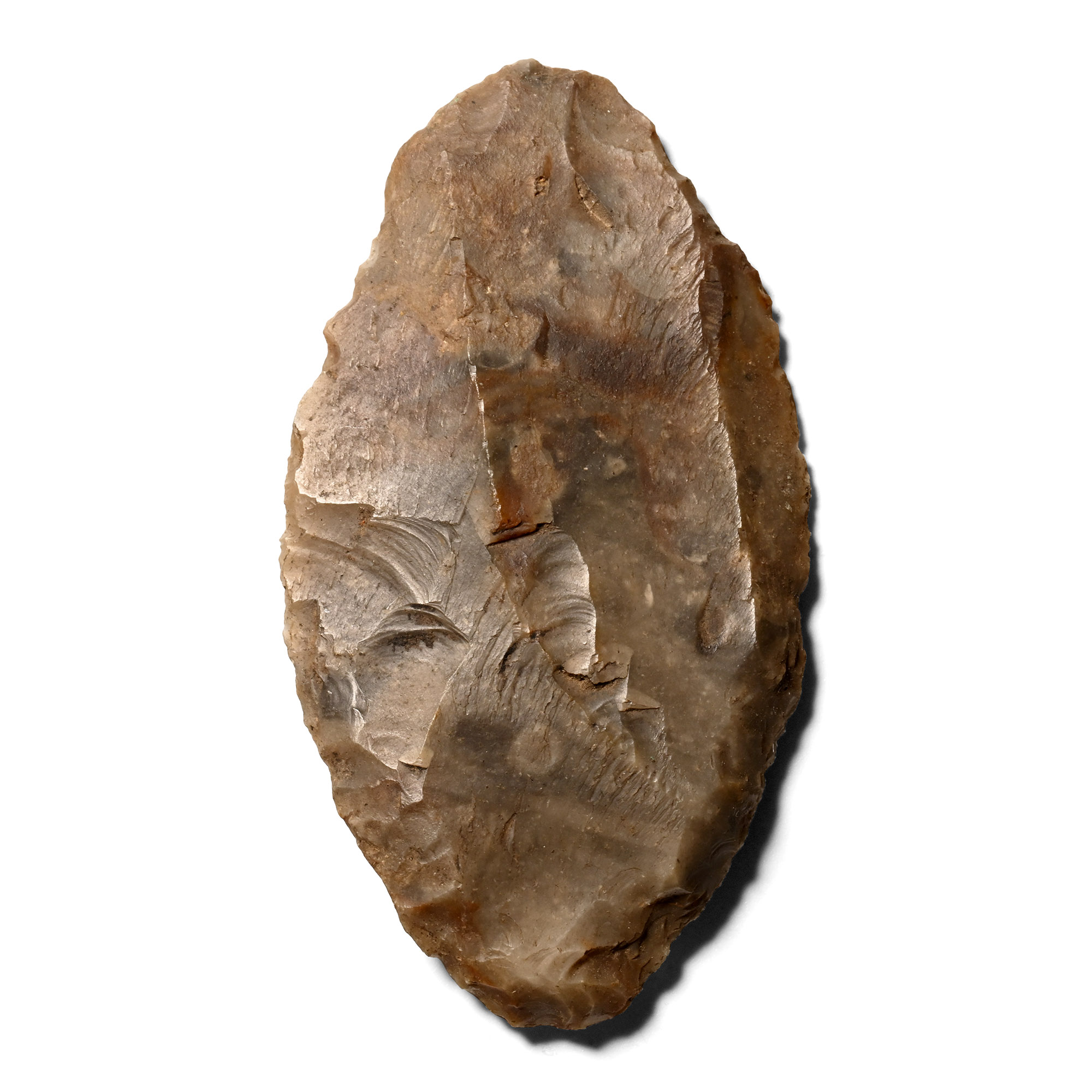 Farnham Stone Age Knapped Ovate Knife