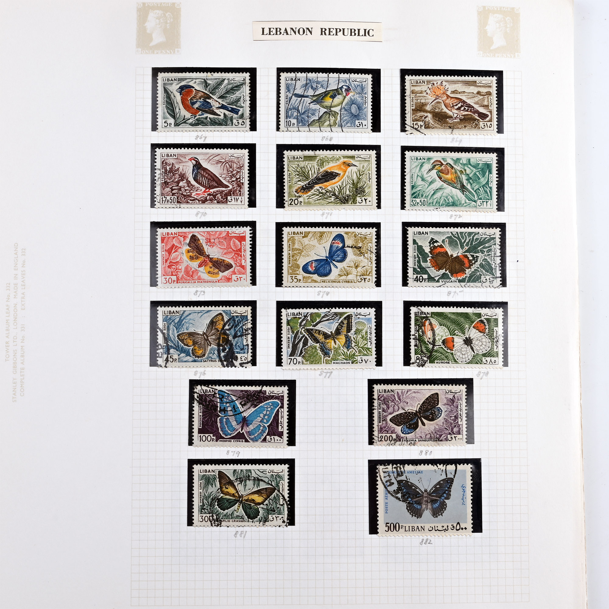 Loose Leaf Album World Stamp Collection