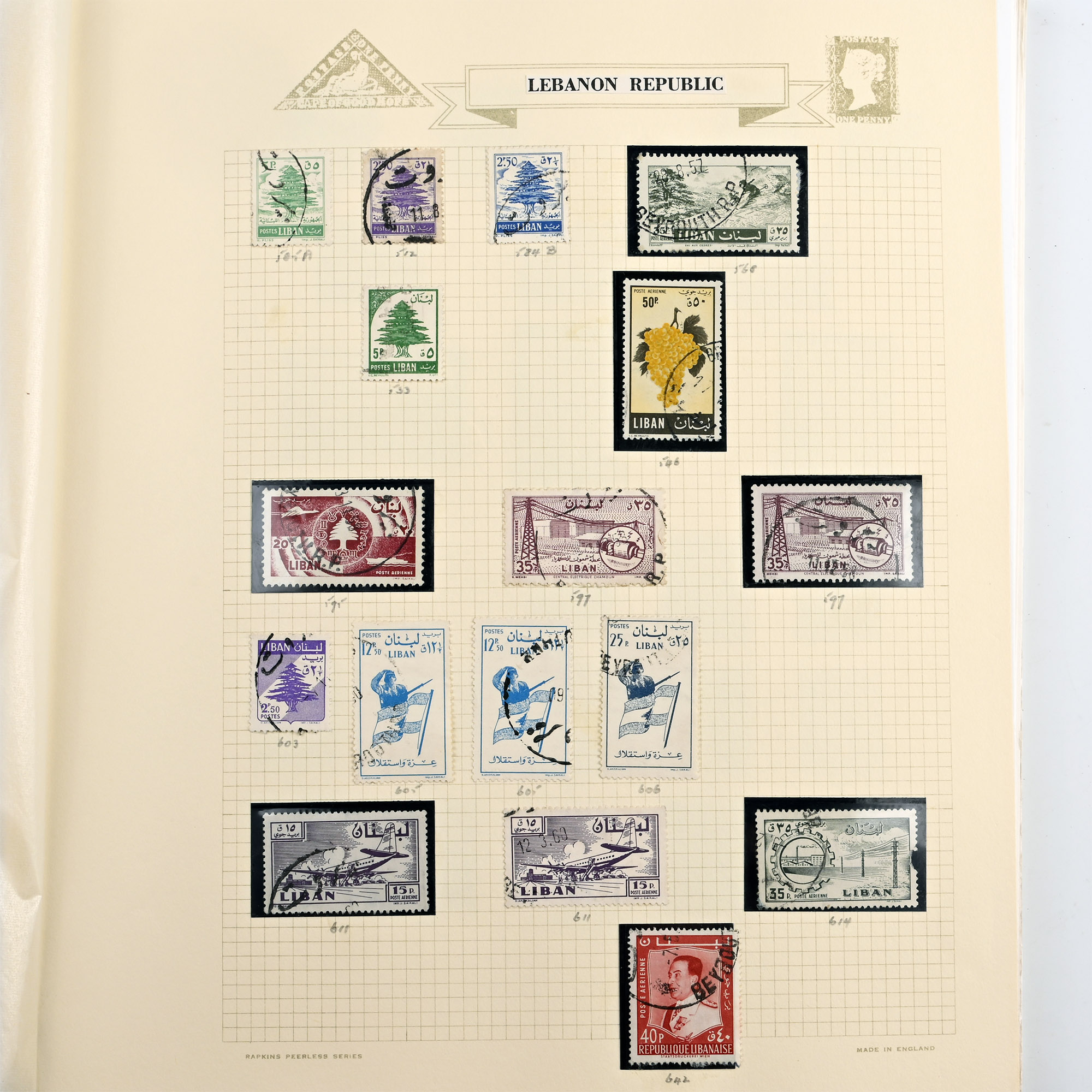 Loose Leaf Album World Stamp Collection