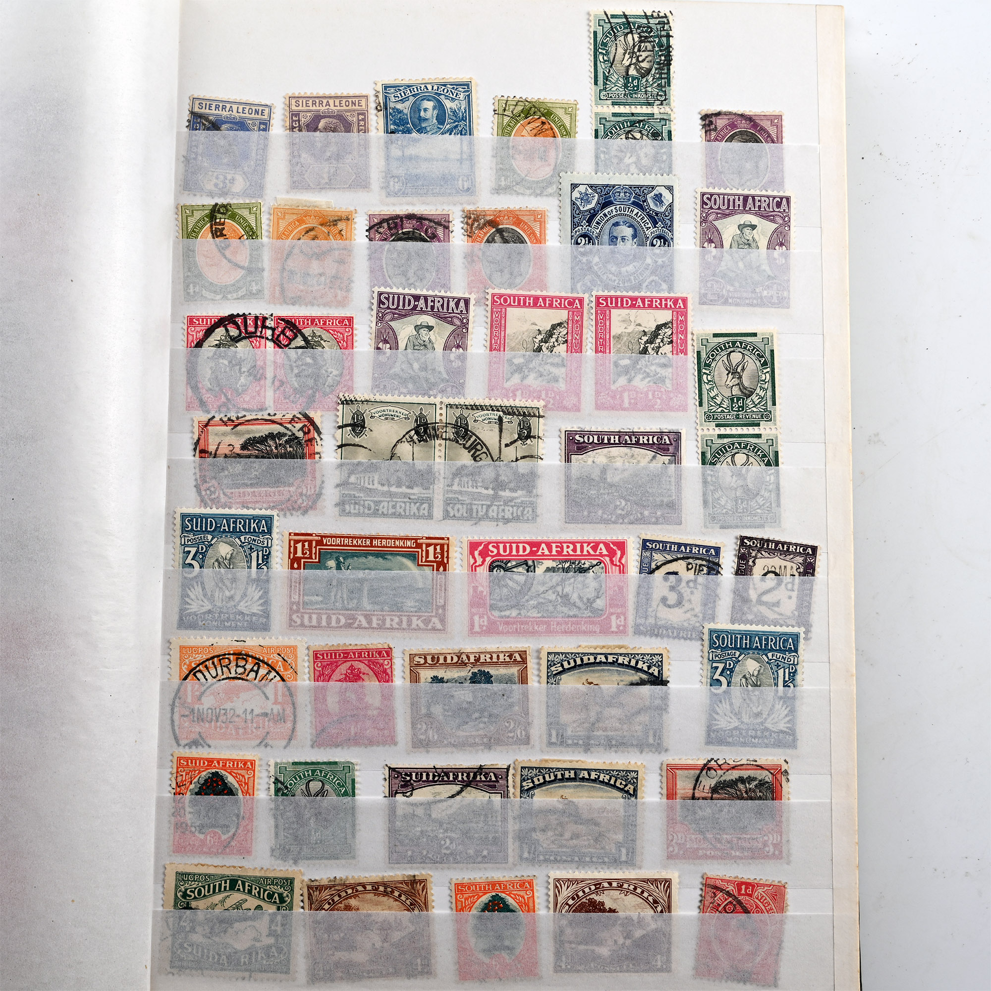 Commonwealth and Other Stamp Stock Book