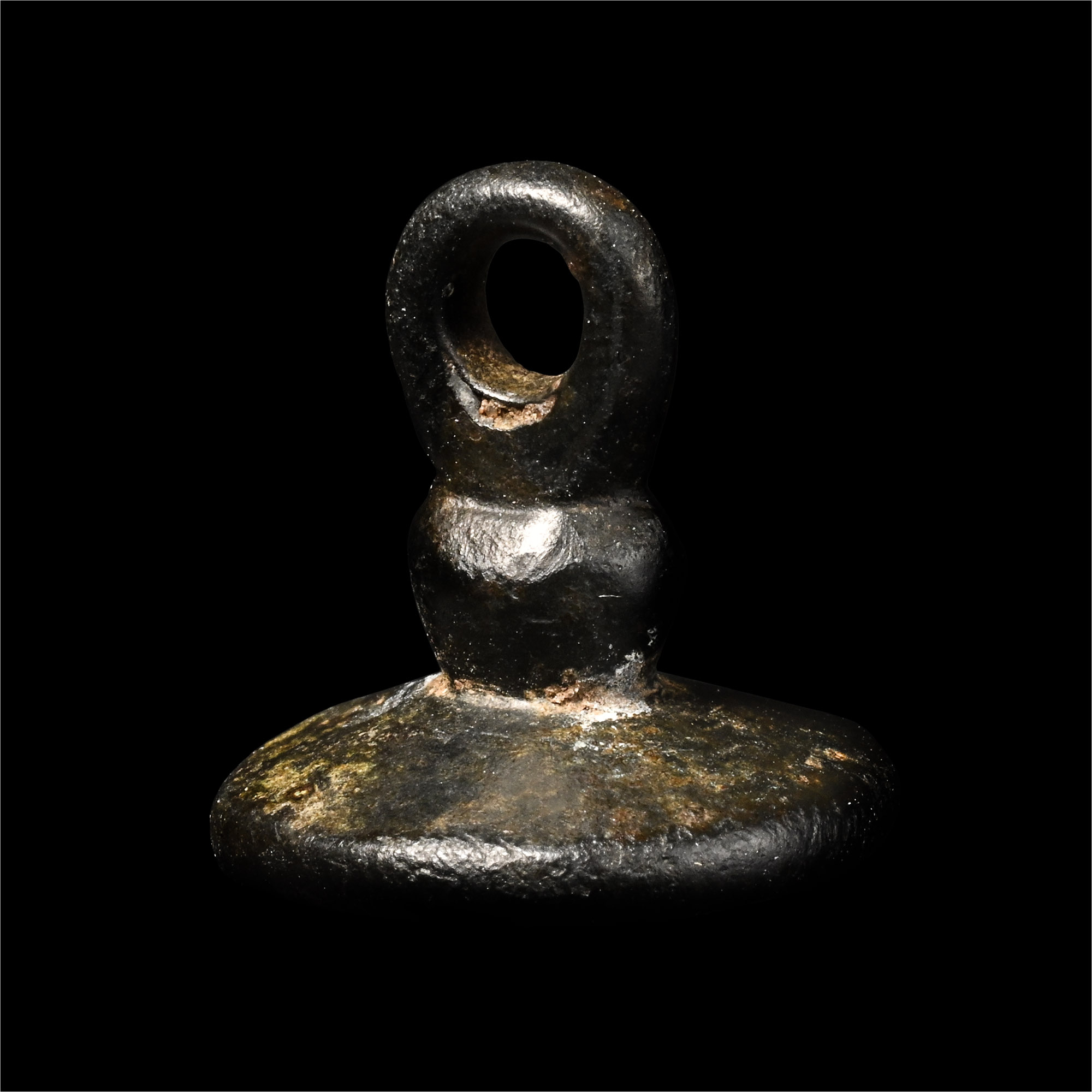 Medieval Bronze Seal Matrix for Lambert