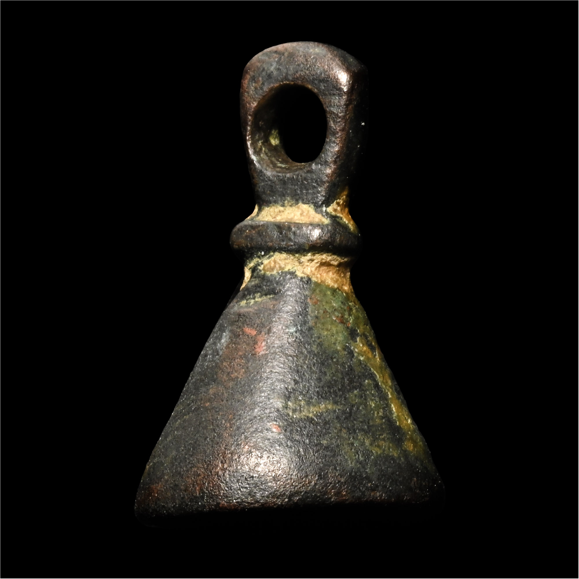 Byzantine Bronze Seal Matrix with Monogram