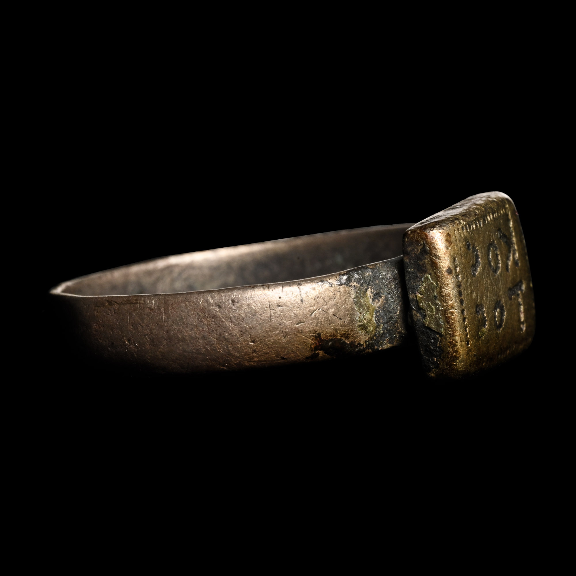 Byzantine Ring with Inscribed Bezel