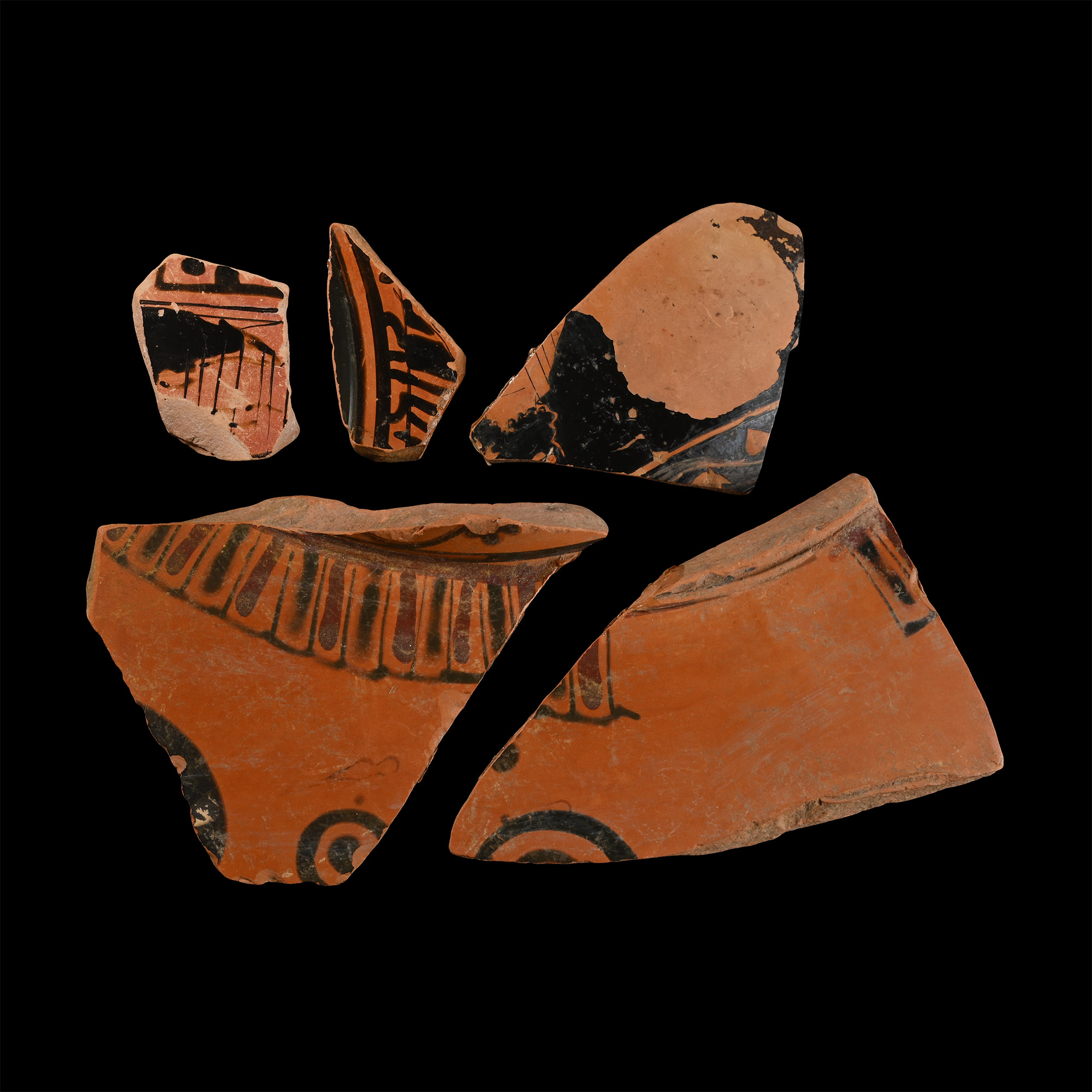Greek Red-Figure Fragment Collection