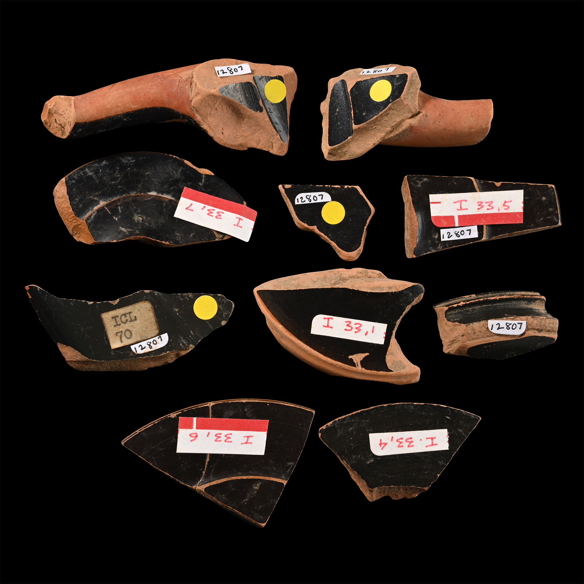 Greek Red-Figure Fragment Collection