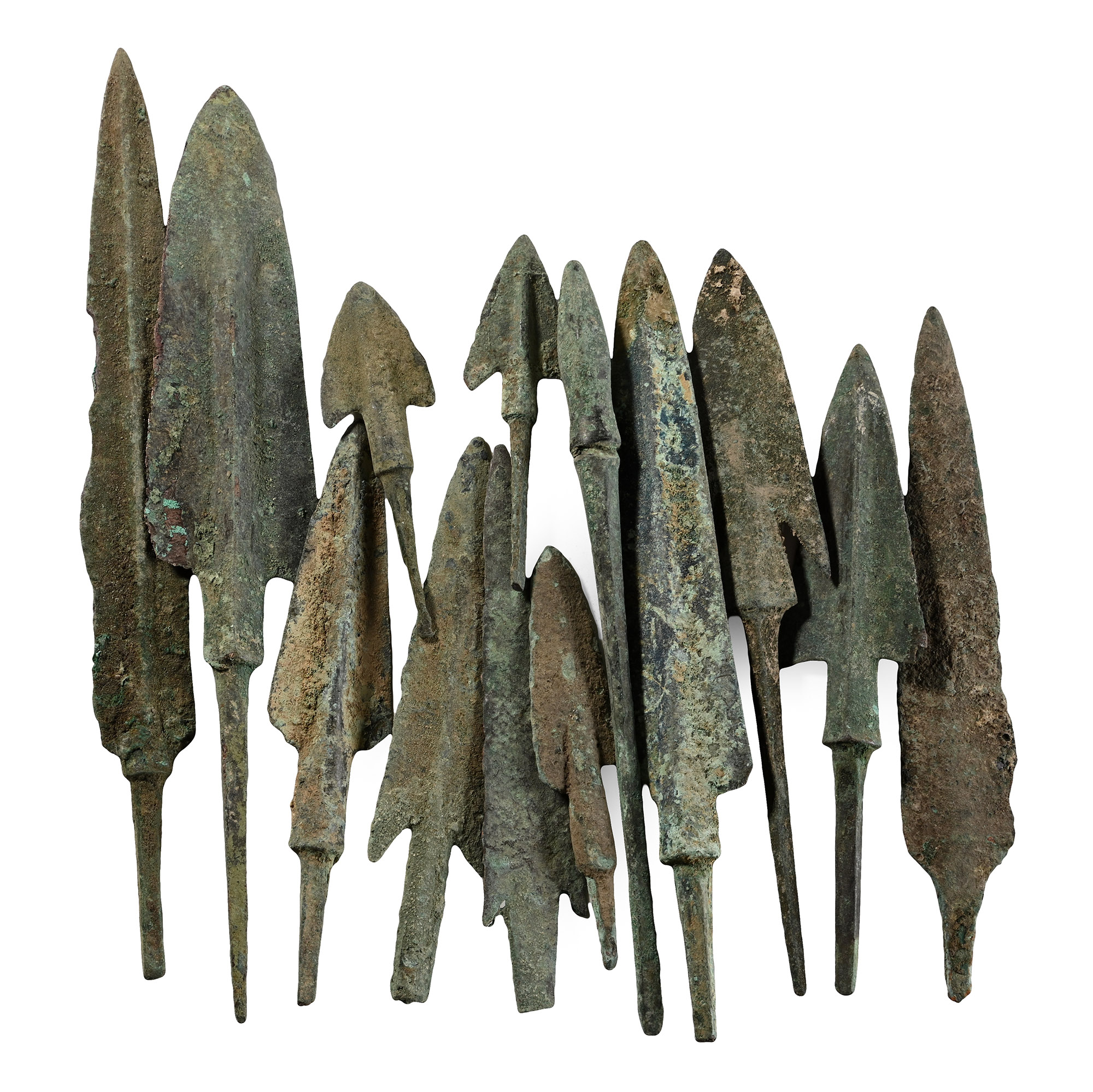 Western Asiatic Bronze Arrowhead Collection