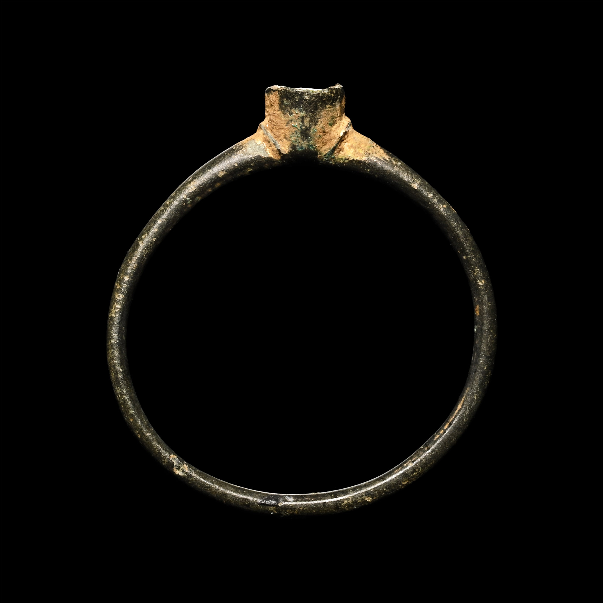 Medieval Silver-Gilt Ring