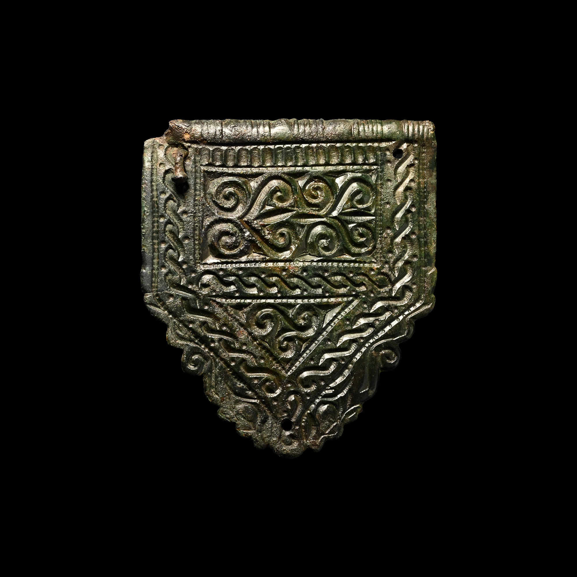 Late Roman Military Belt Buckle Plate