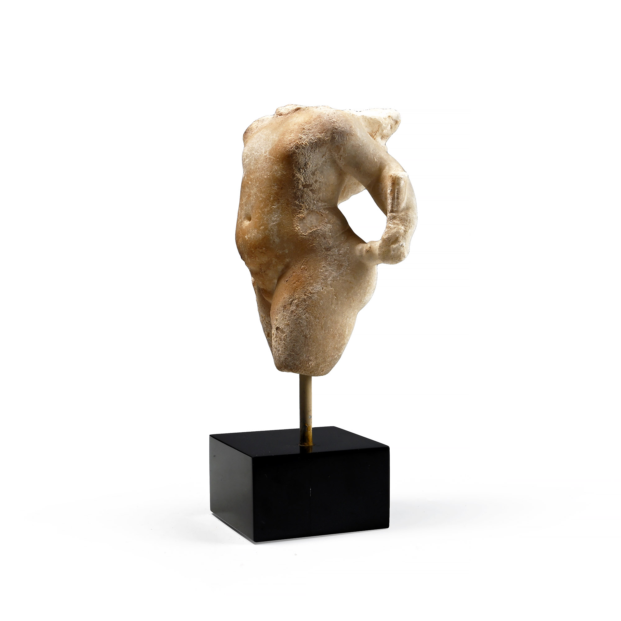 Roman Marble Torso of Eros