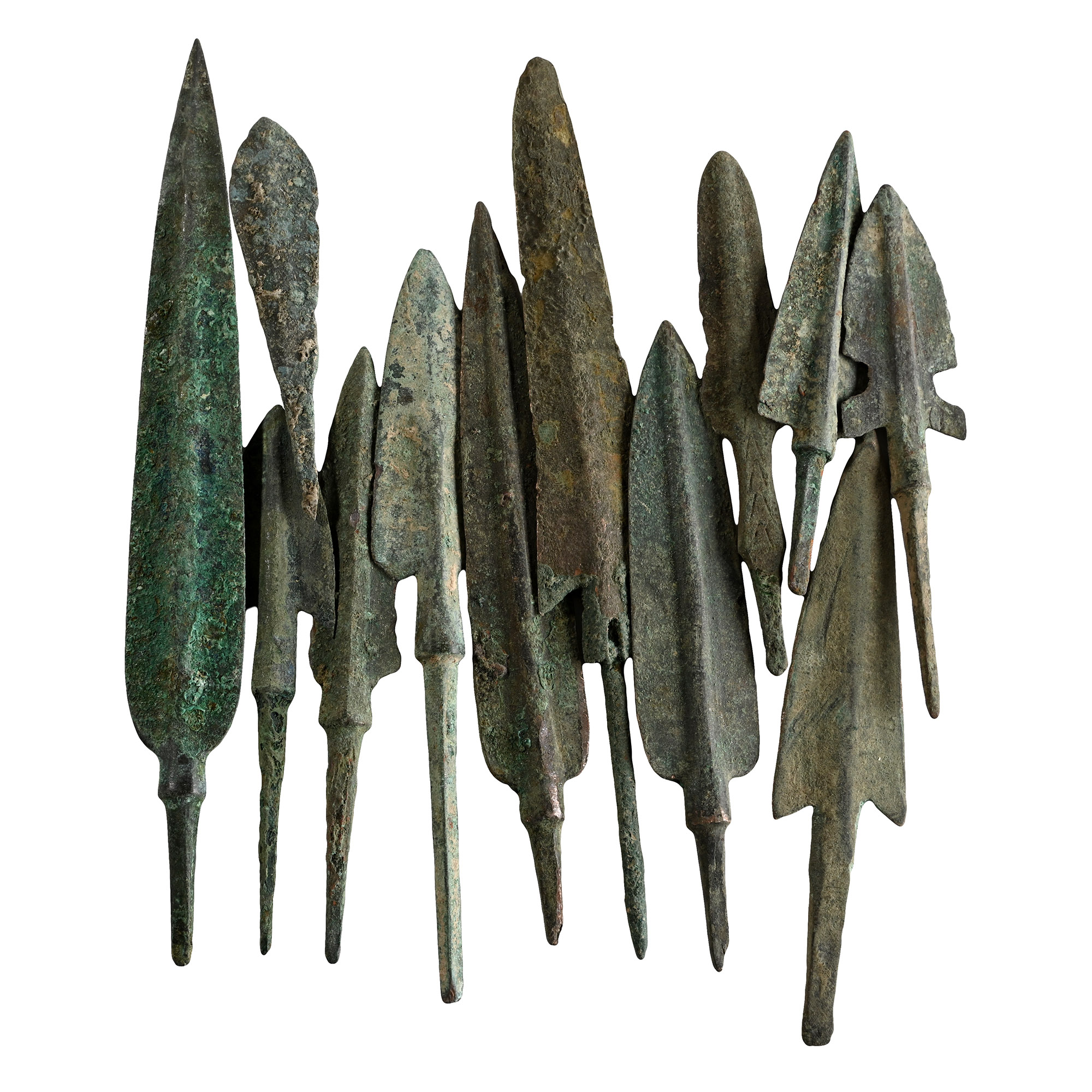 Western Asiatic Bronze Arrowhead Collection
