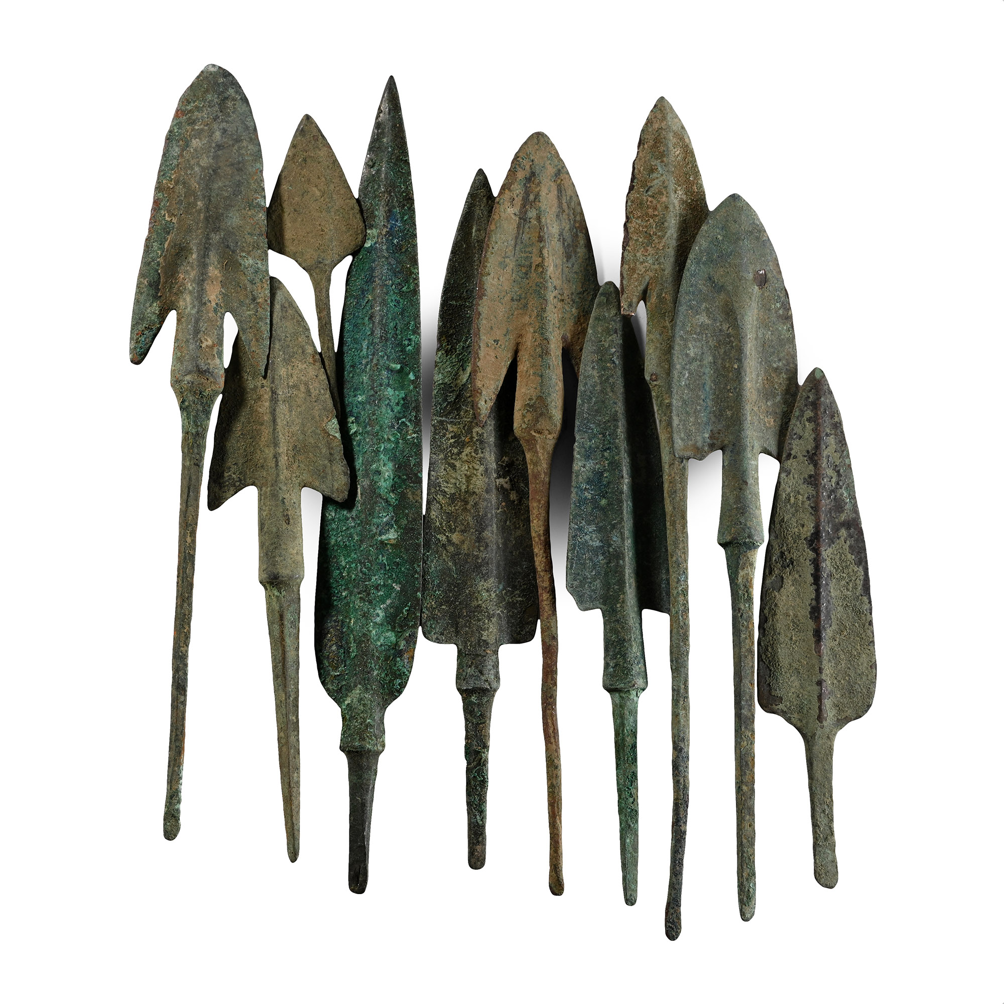 Western Asiatic Bronze Arrowhead Collection