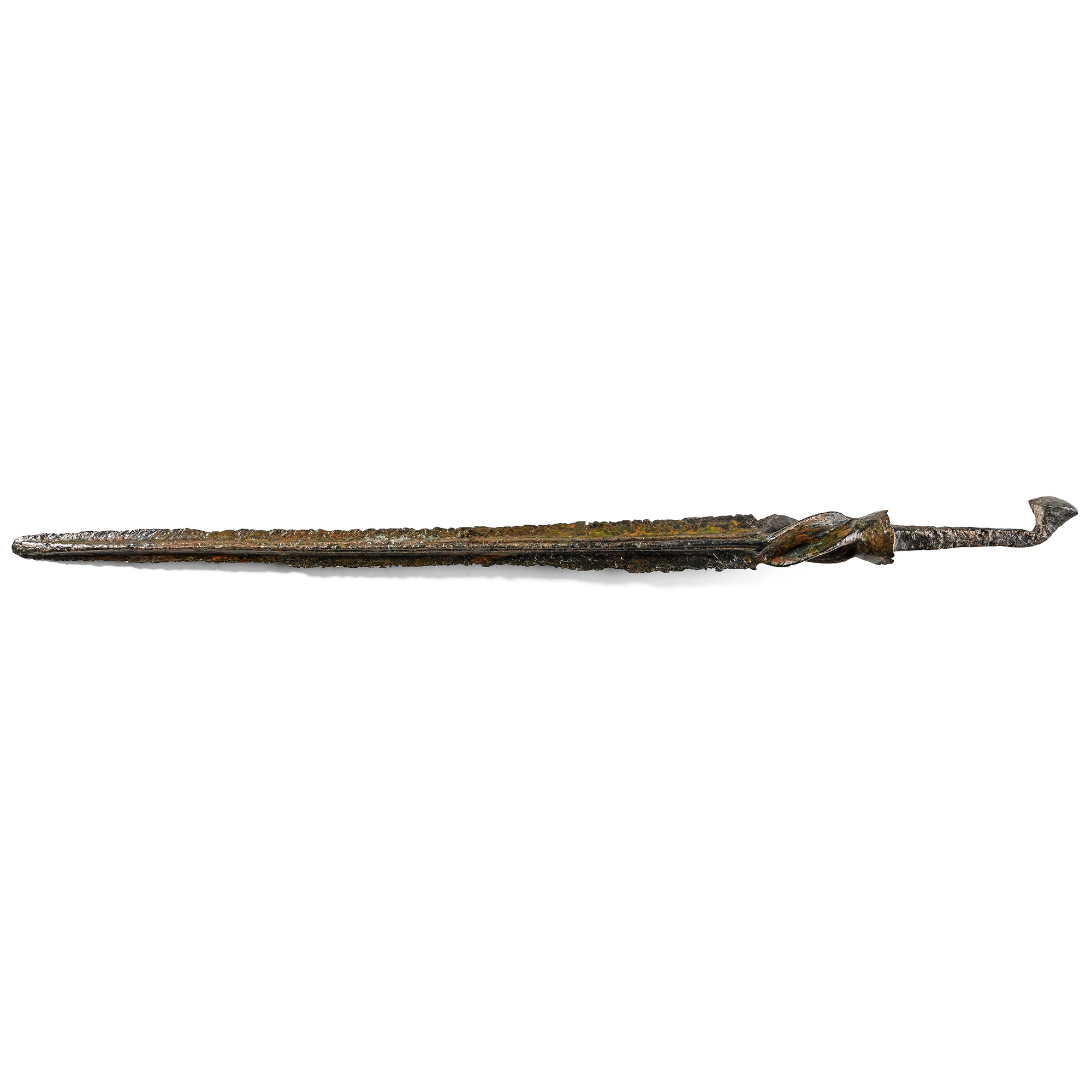 Luristan Bronze Twisted Javelin Head