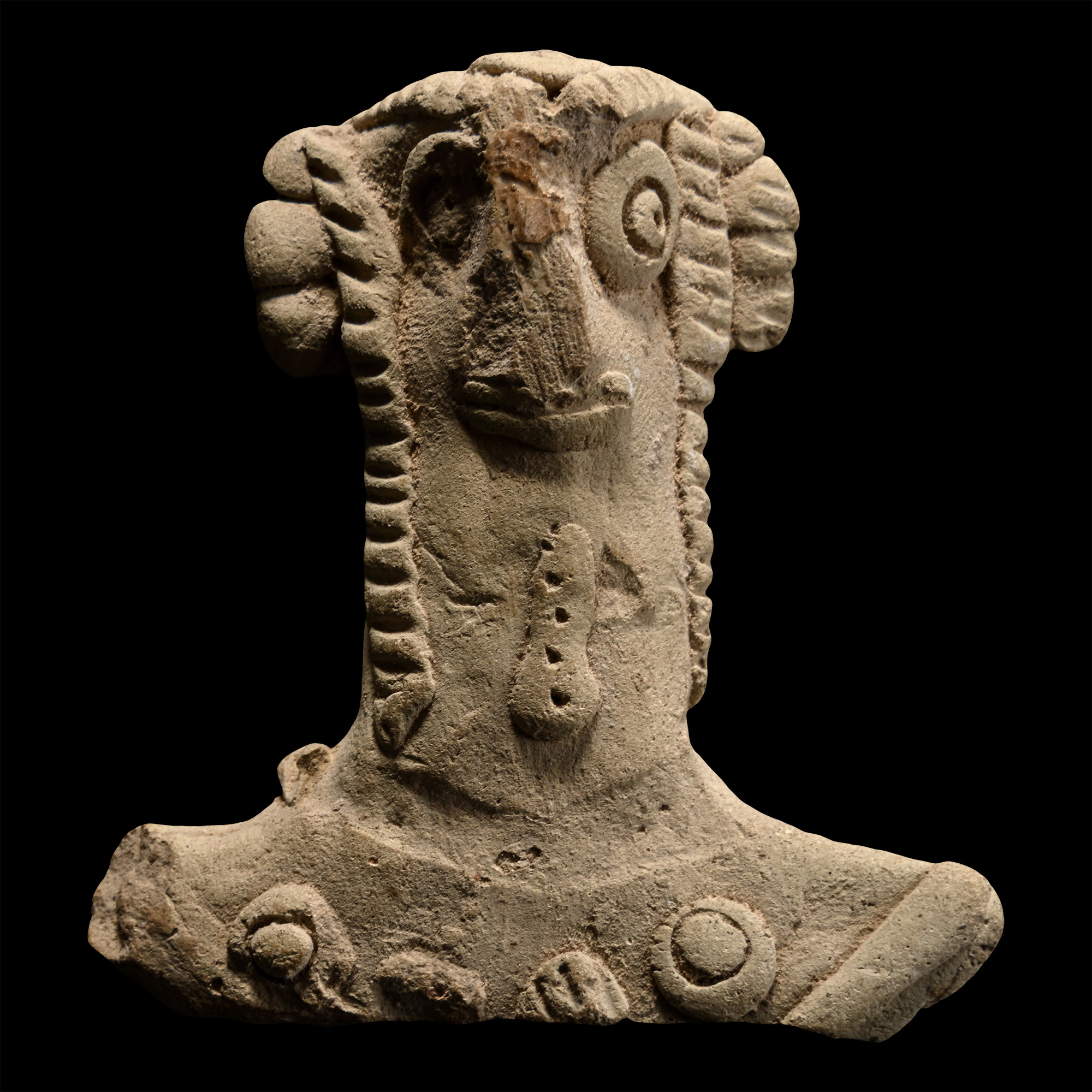 Syro-Hittite Terracotta Bust