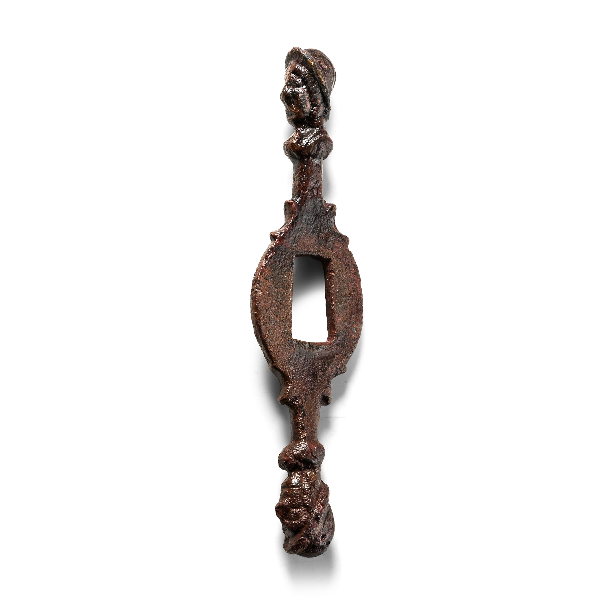 Stuart Bronze Dagger Guard with Busts