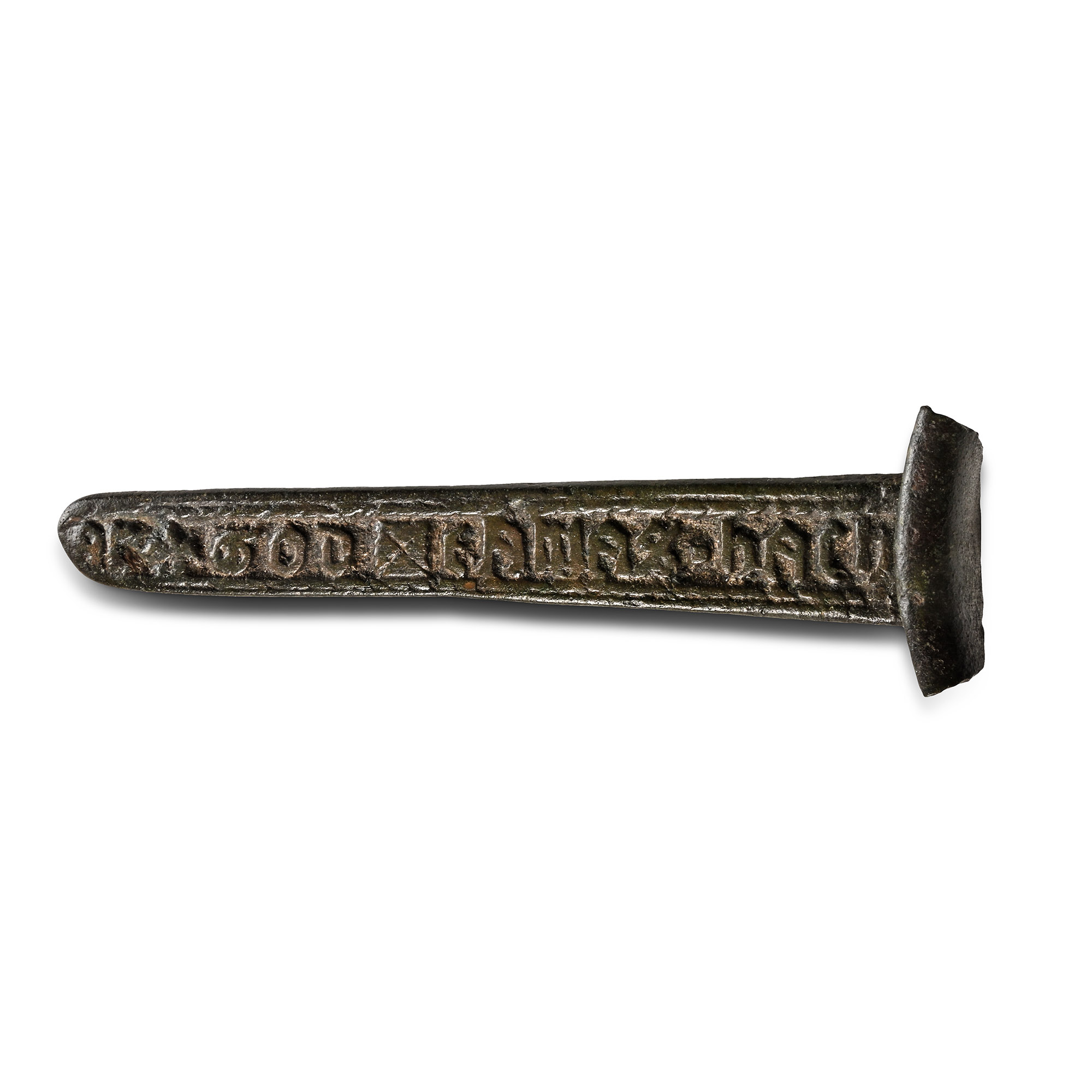 Tudor Bronze Skillet Handle with 'Fear God x Thomas Hatch'