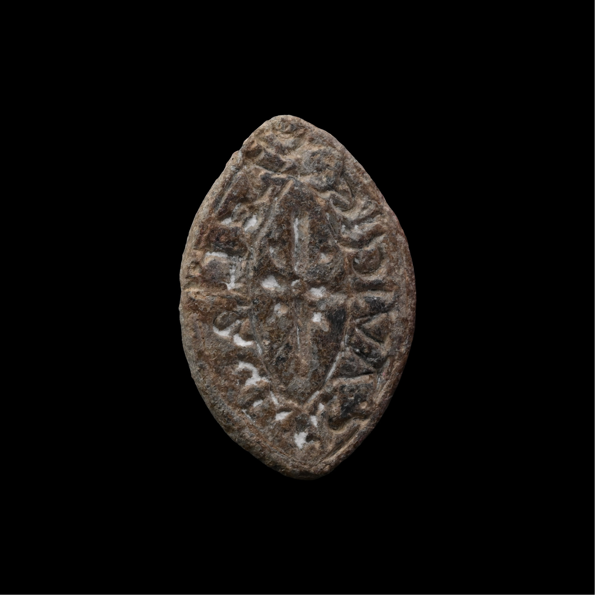 Medieval Lead Seal Matrix of Avice Daughter of Aelbel