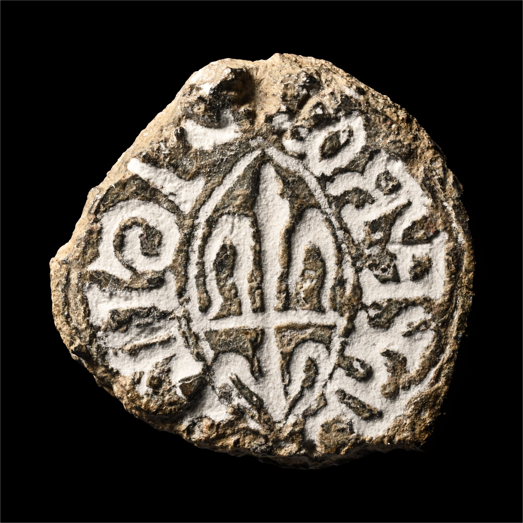 Medieval Lead Seal Matrix of John Son of Robert