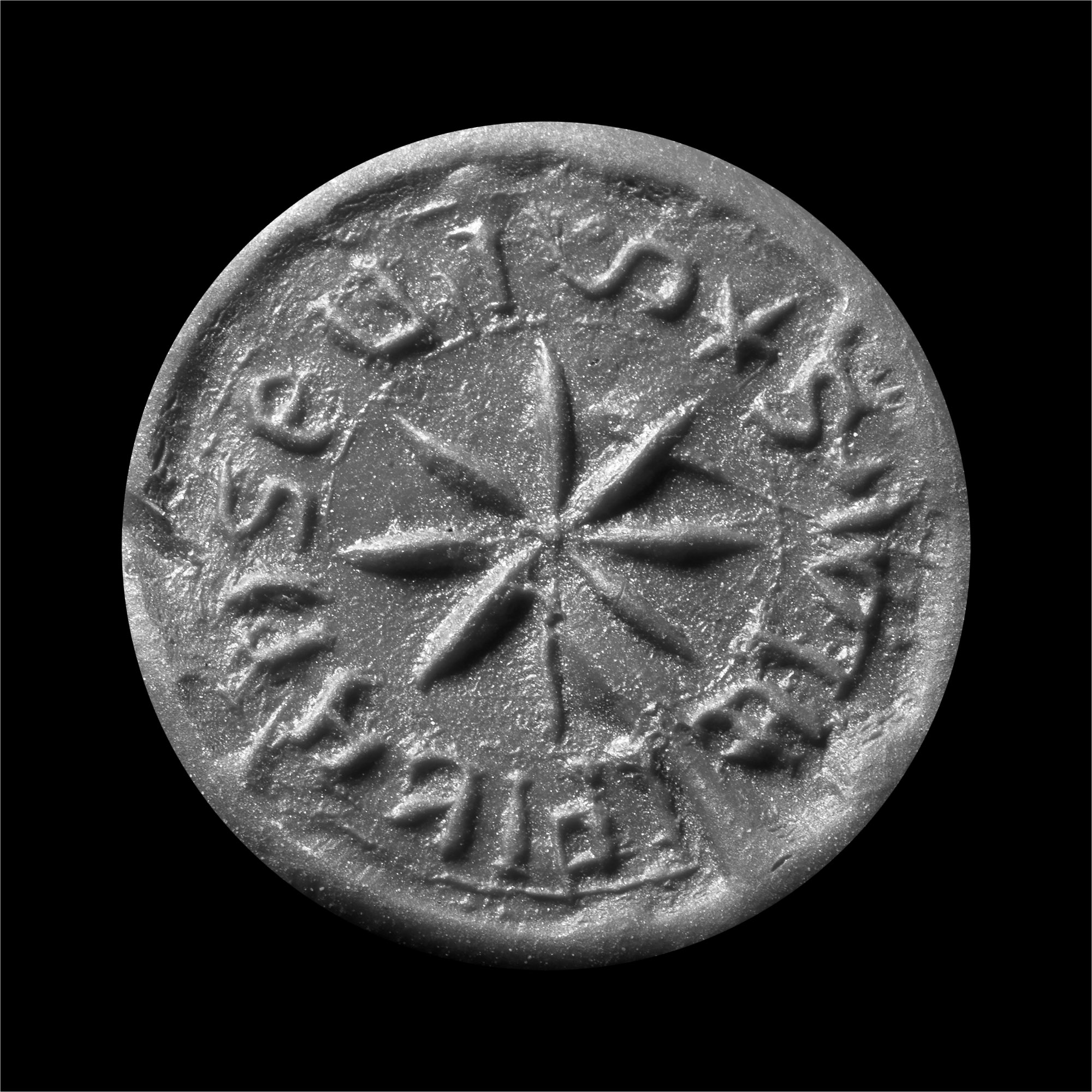 Medieval Lead Seal Matrix of William Son of Ansell