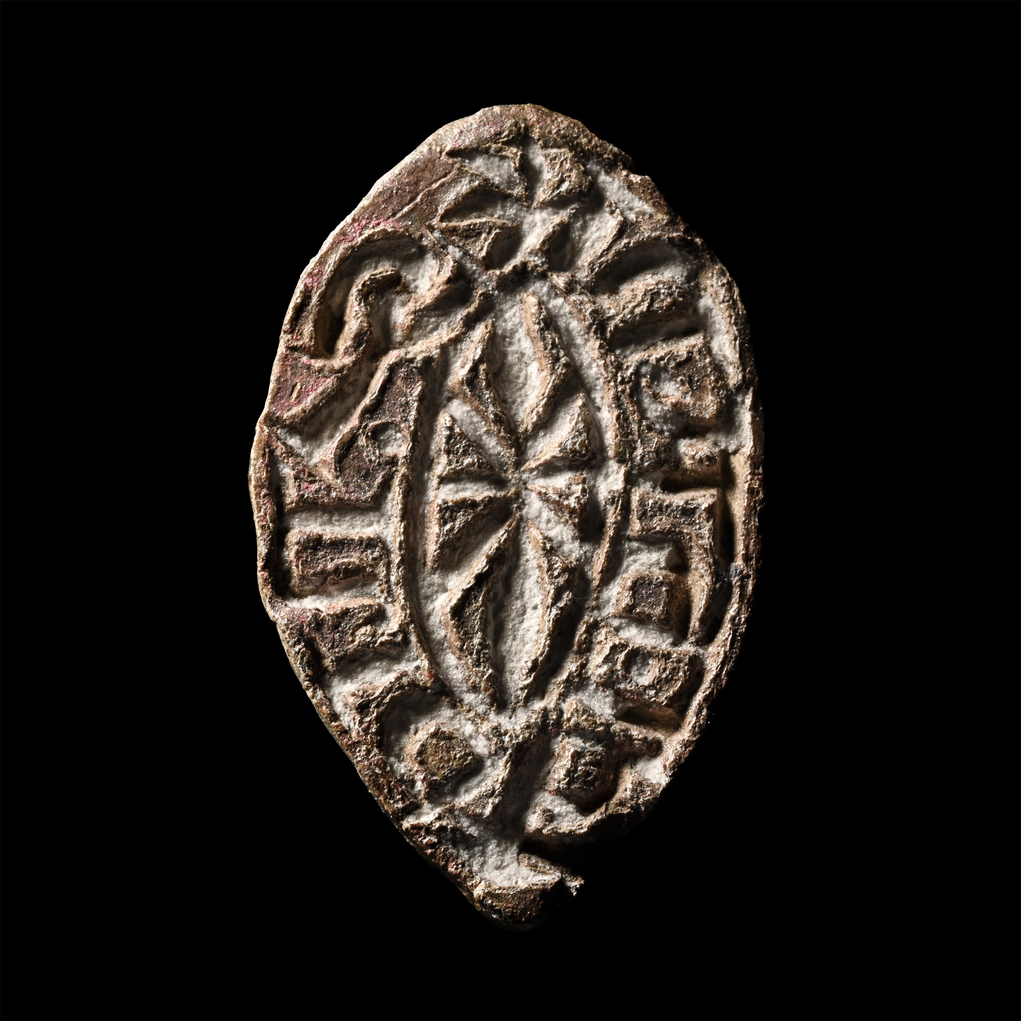Medieval Lead Seal Matrix of Richard