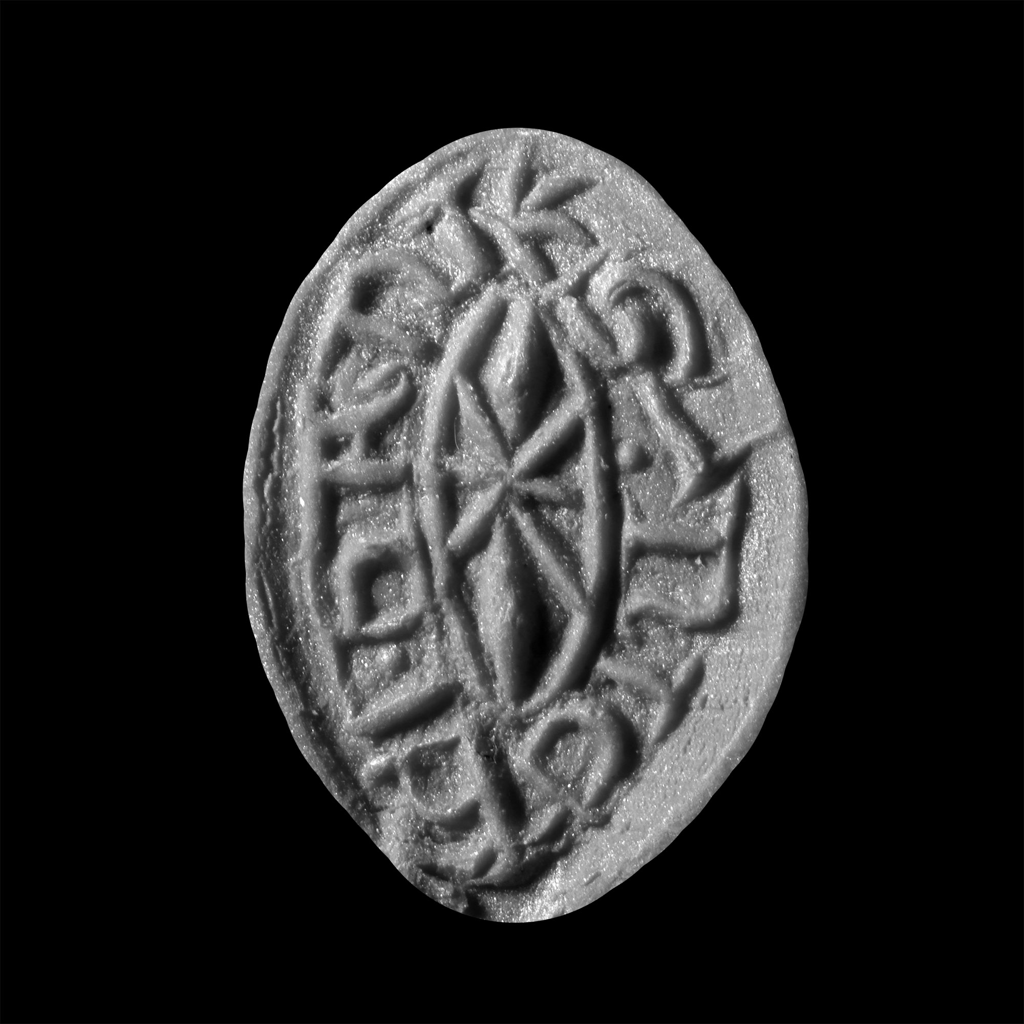 Medieval Lead Seal Matrix of Richard