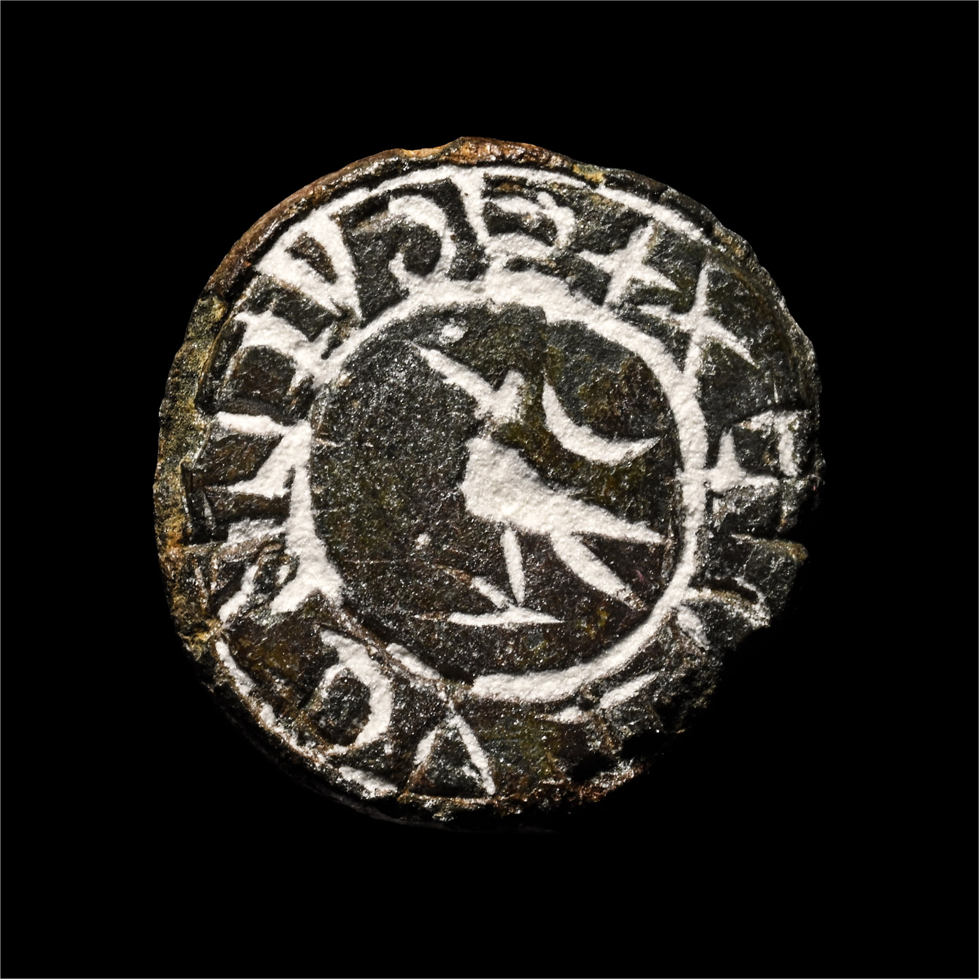 Medieval Bronze Seal Matrix of William