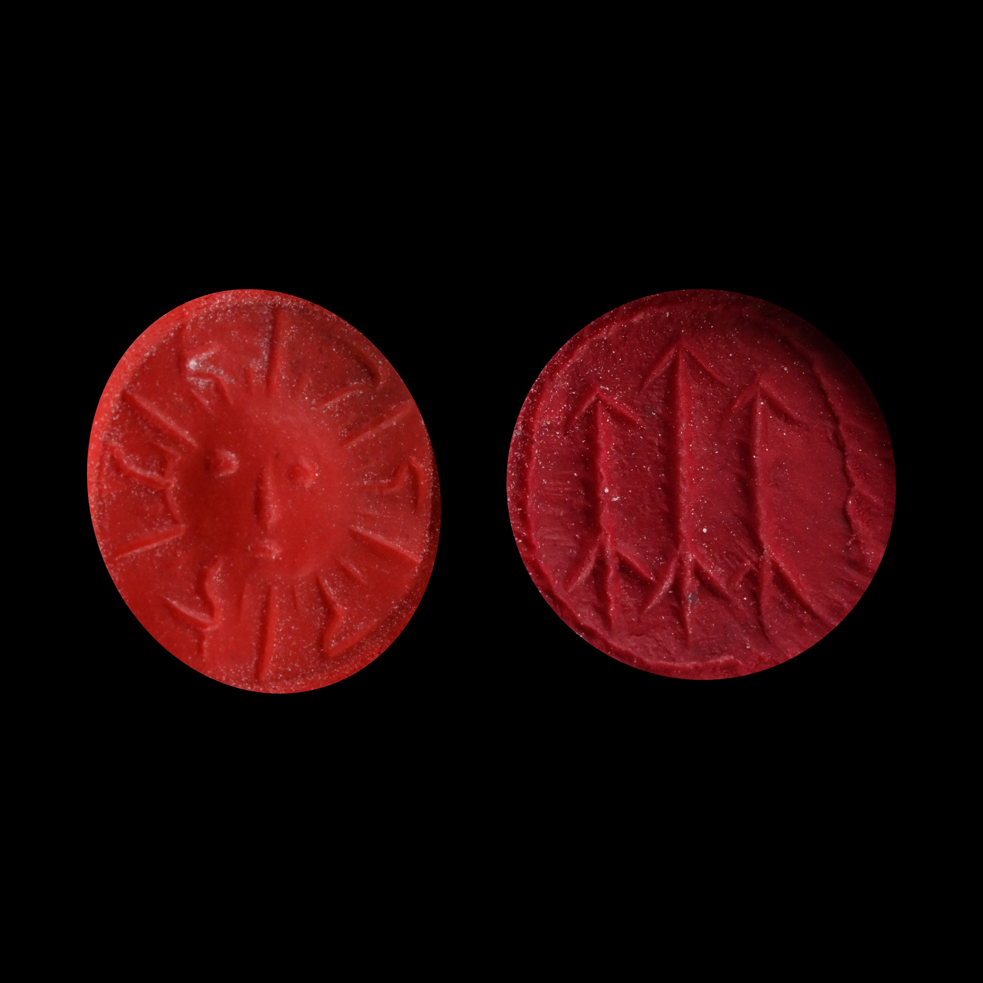 Post Medieval Bronze Seal Matrix Group