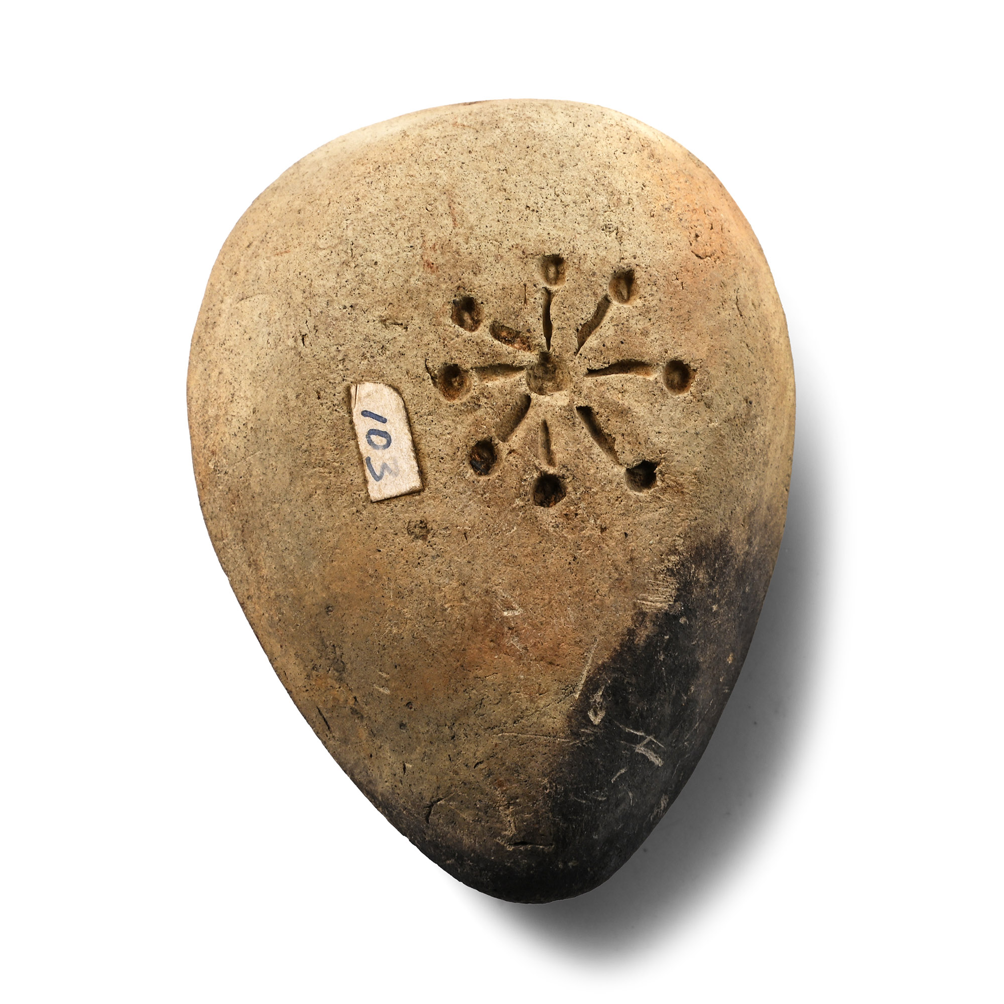 Romano-Egyptian Terracotta Frog Oil Lamp