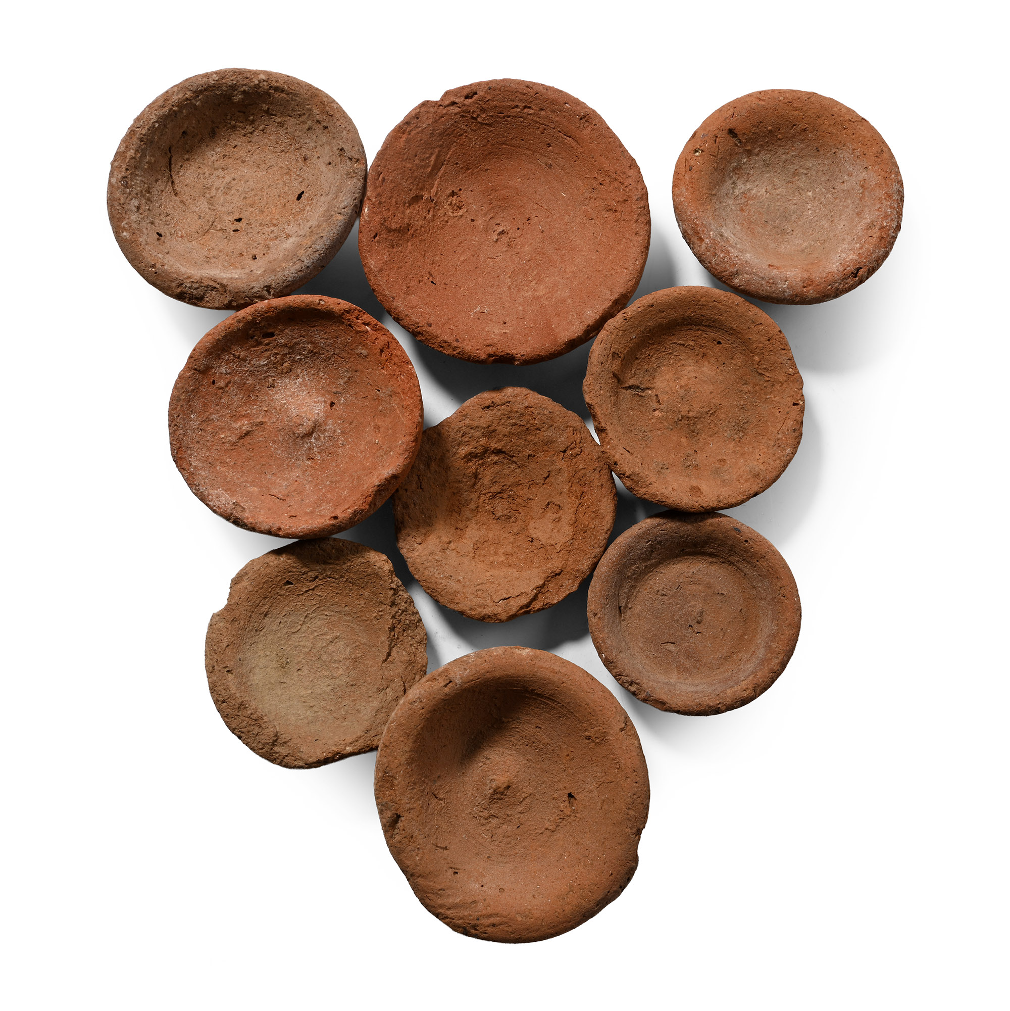 Romano-Egyptian Miniature Pottery Offering Bowl Collection
