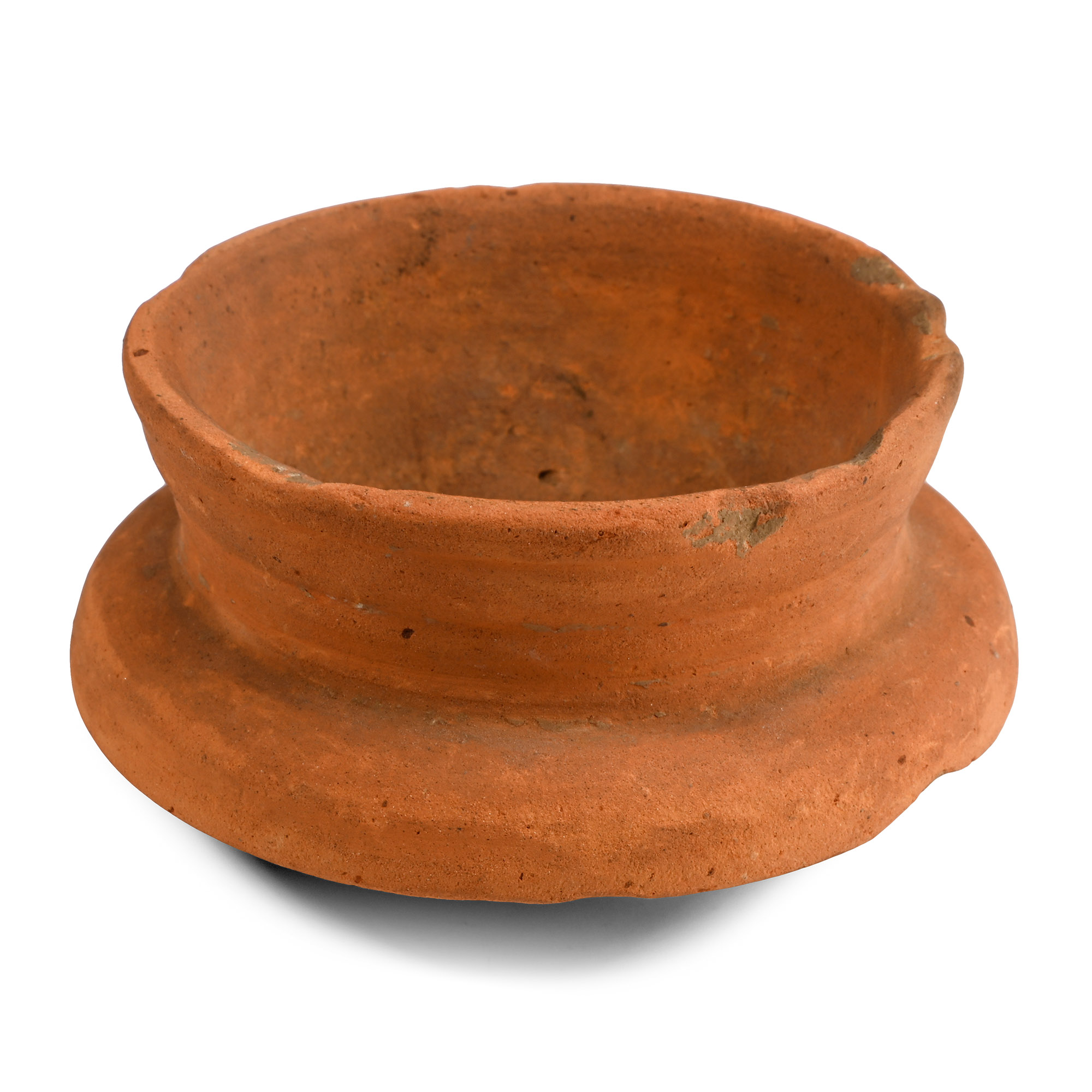 Roman Redware Footed Bowl