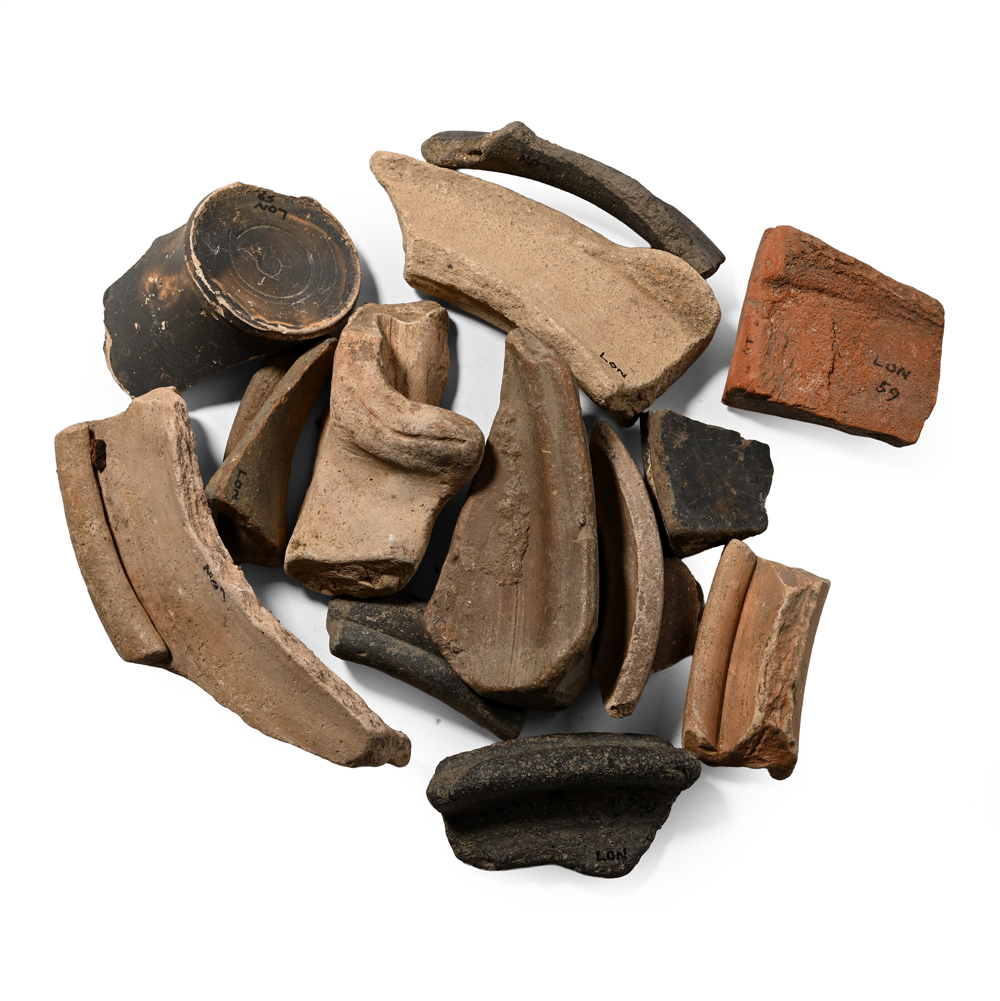 'London' Roman Pottery Fragment Group