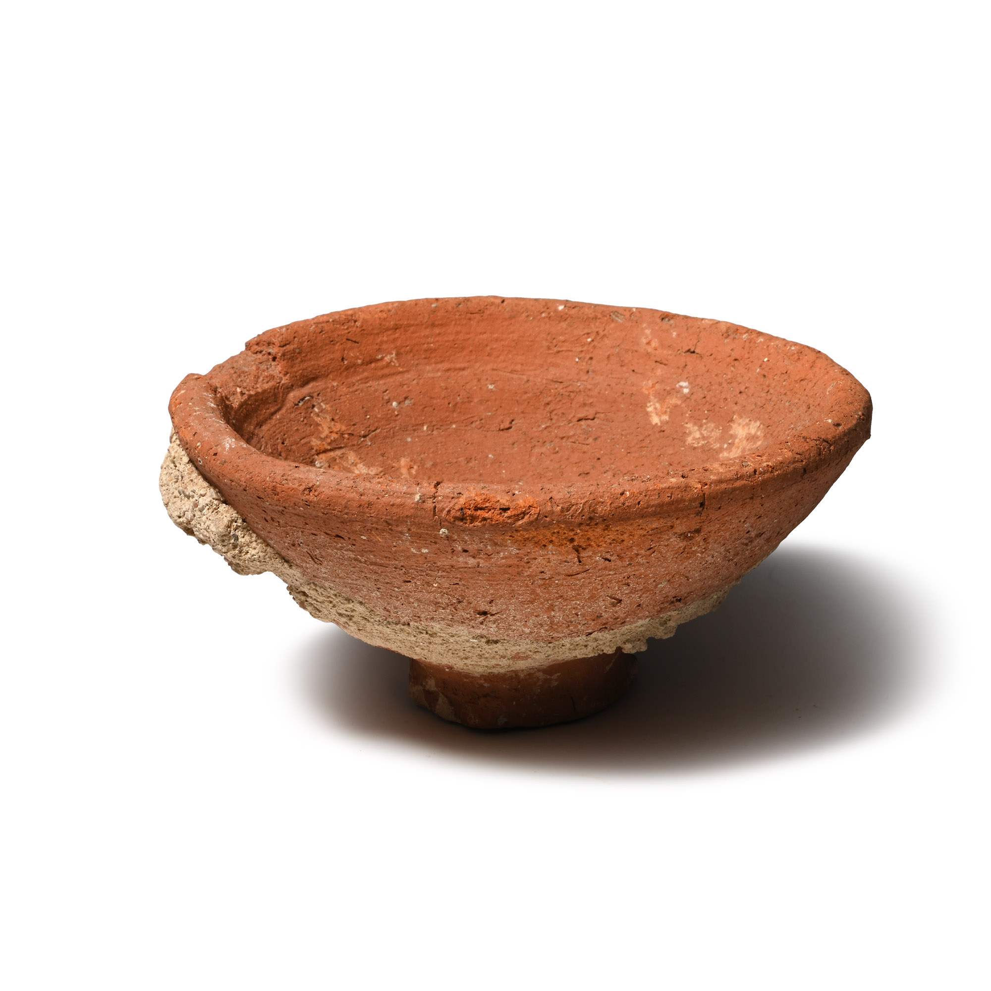 Roman Footed Pottery Bowl