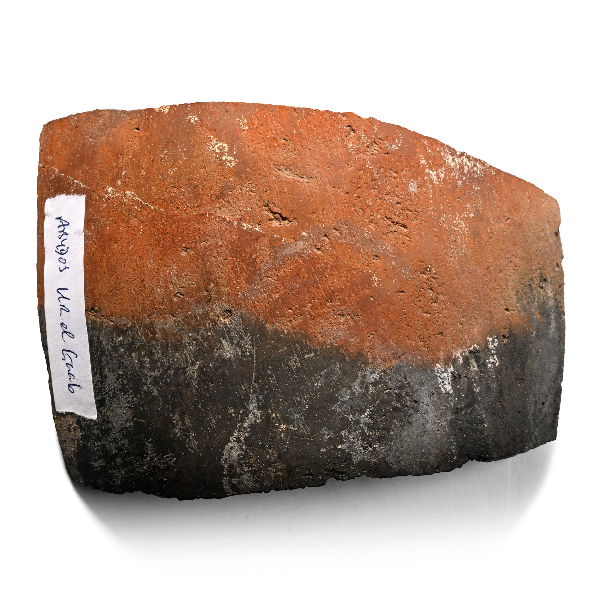 Large Egyptian Black-Topped Vase Fragment