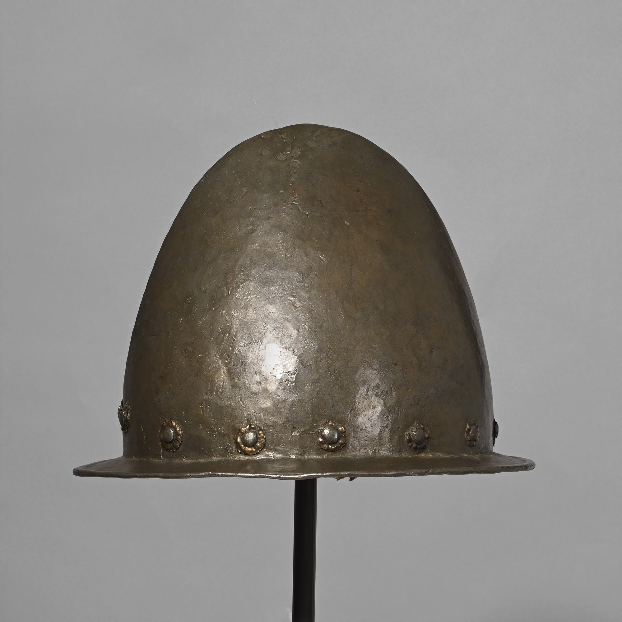 A 'Spanish' Iron Morion-Cabasset Style Helmet