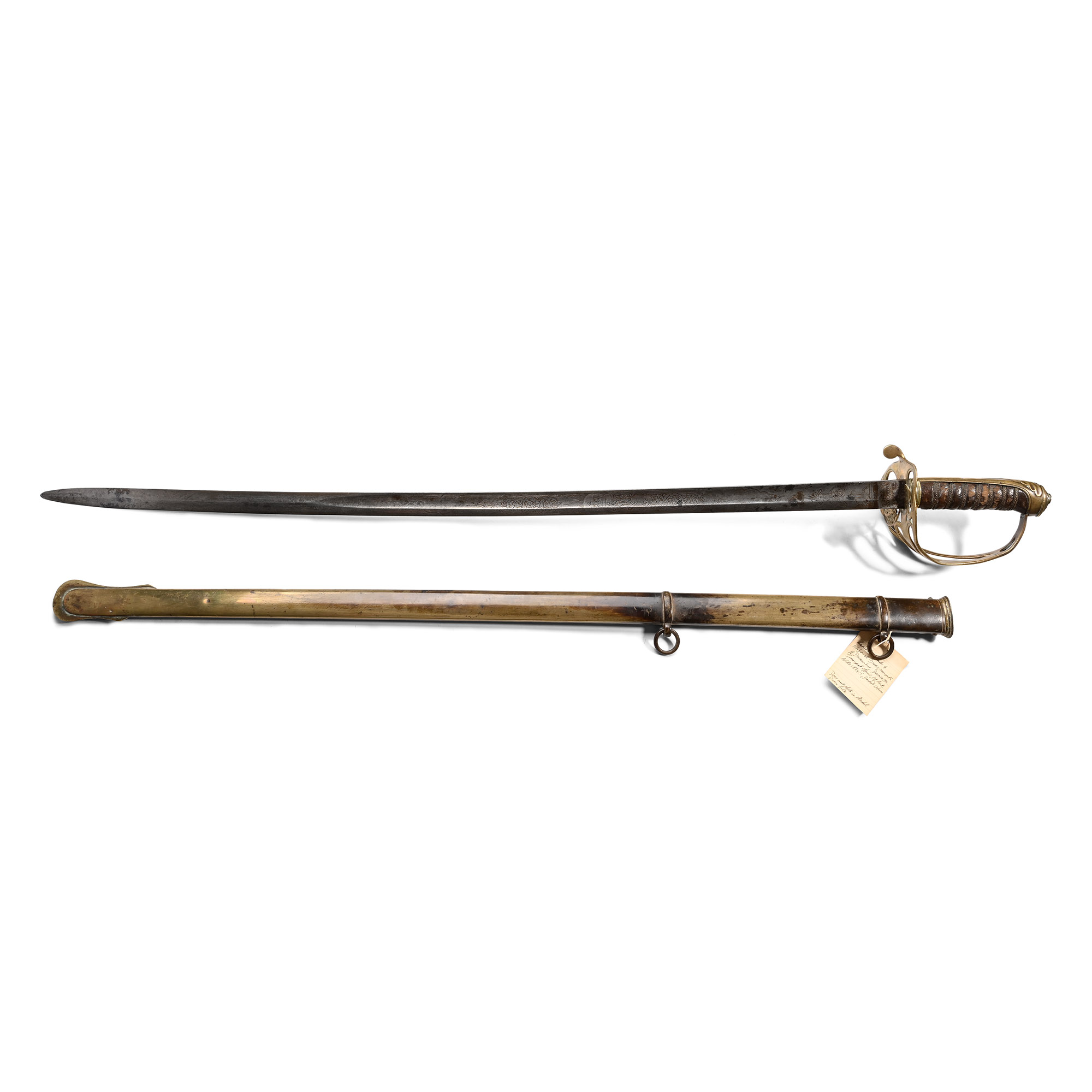 British Infantry Officer's Sword and Scabbard of John Ernest Pierson