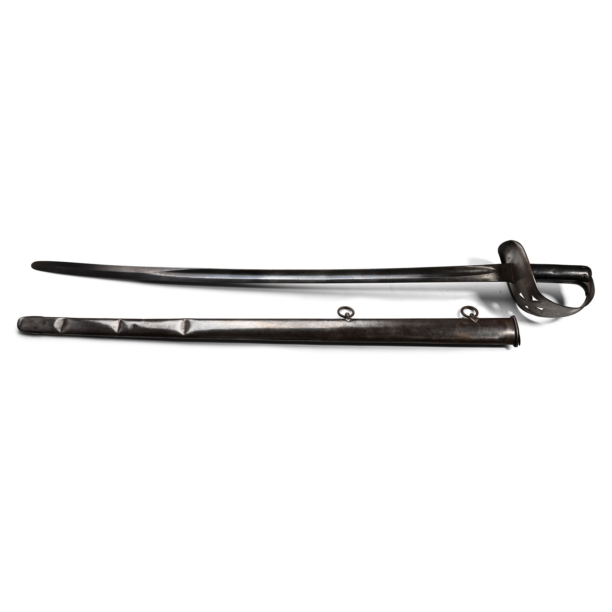 British Heavy Cavalry Trooper's Sword with Scabbard