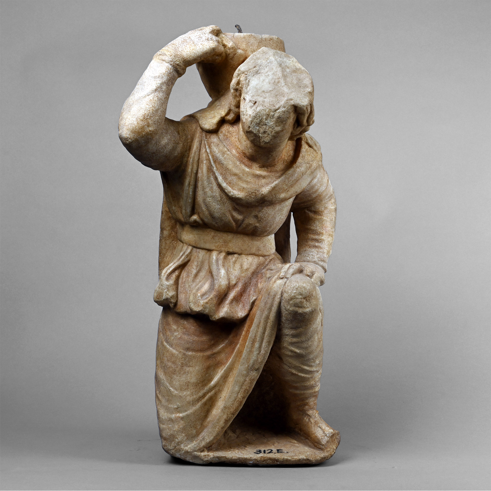 Roman Marble Figure of Persian Water Carrier