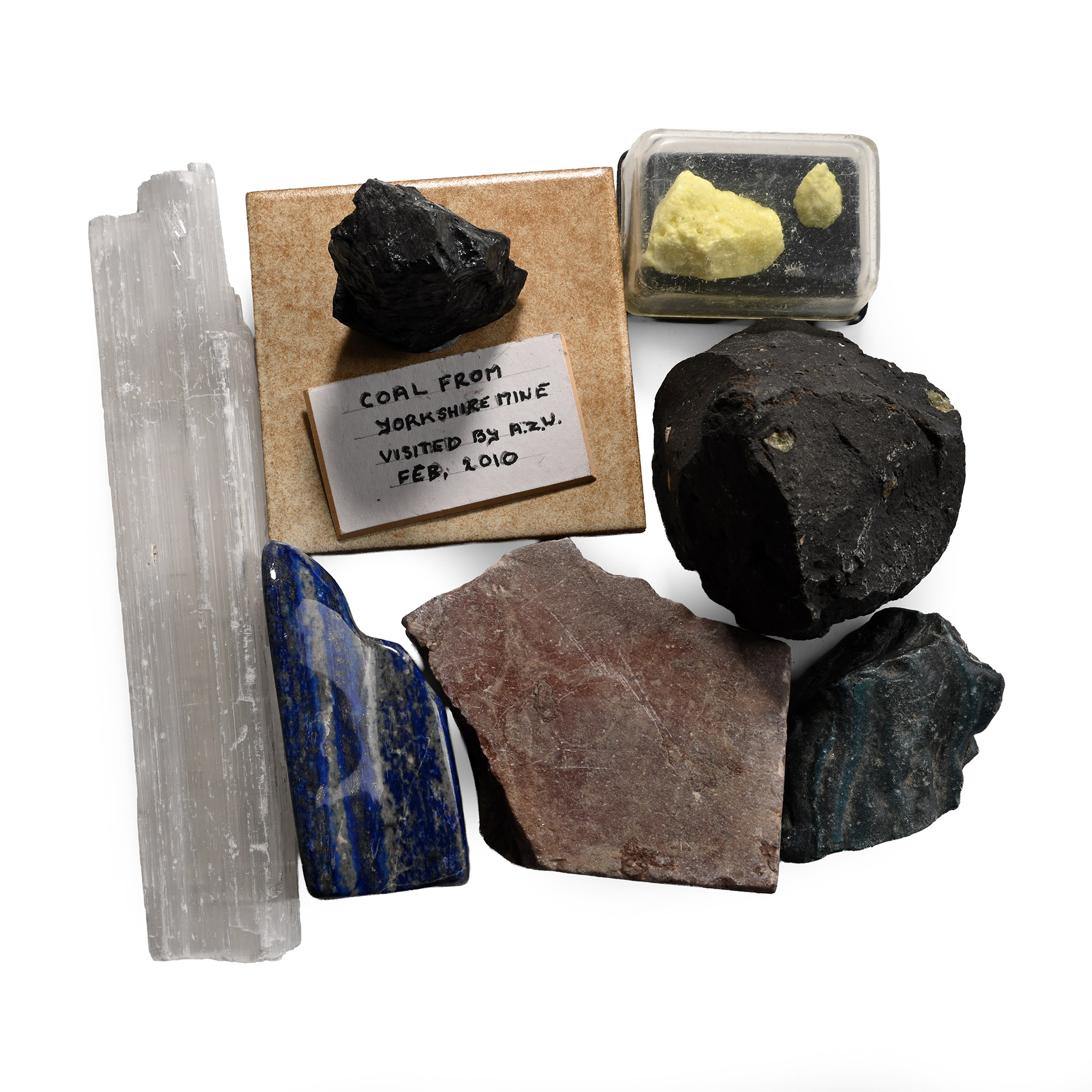 Mixed Mineral Specimen Collection