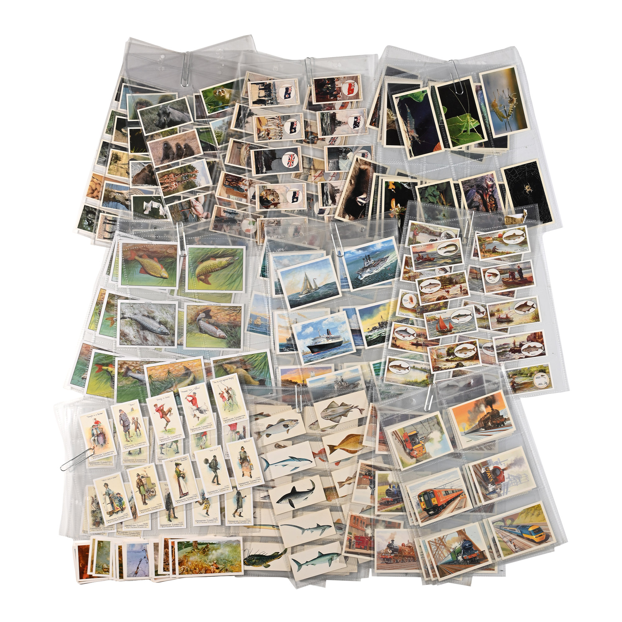 Ten British Cigarette Card Sets