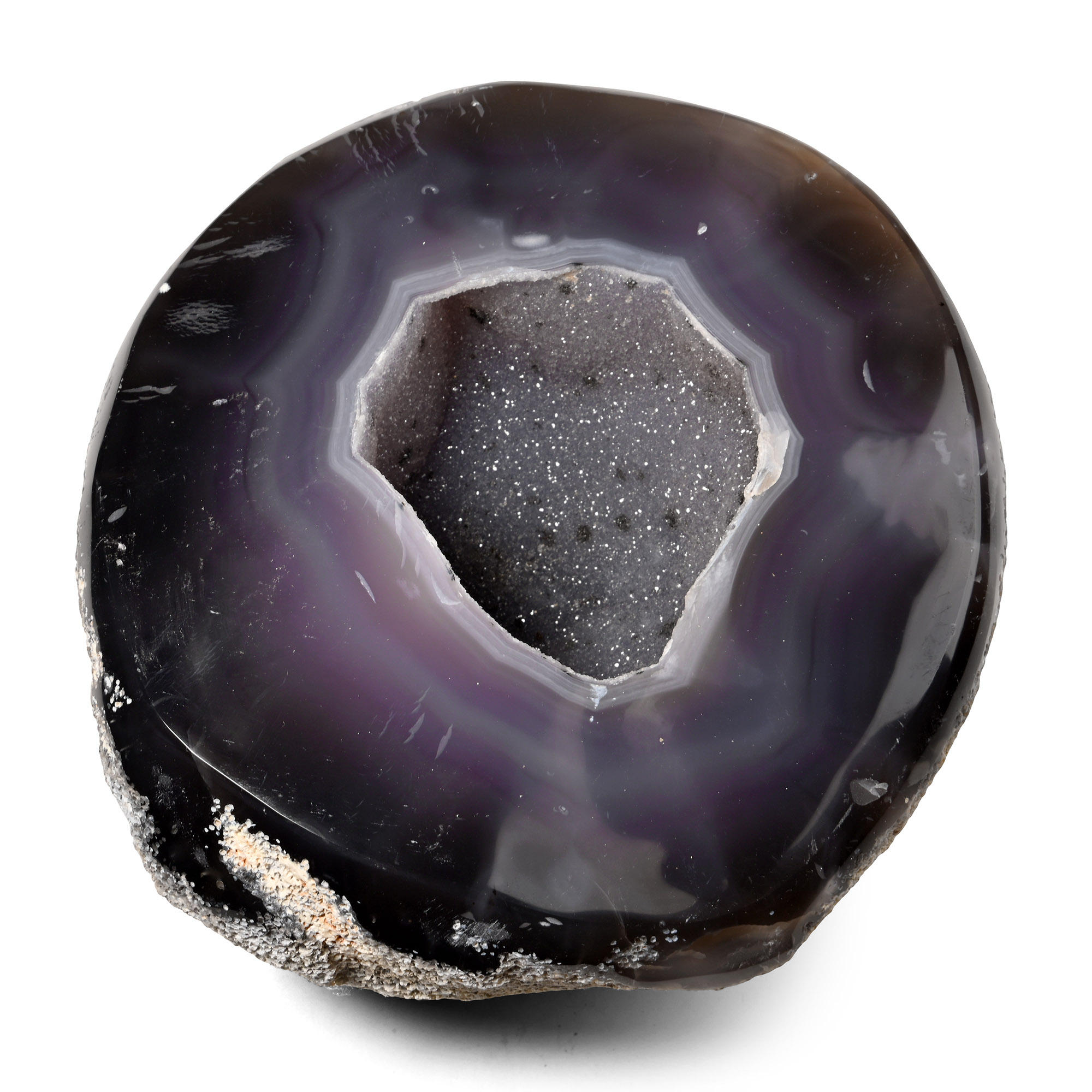 Agate Nodule Mineral Display Specimen