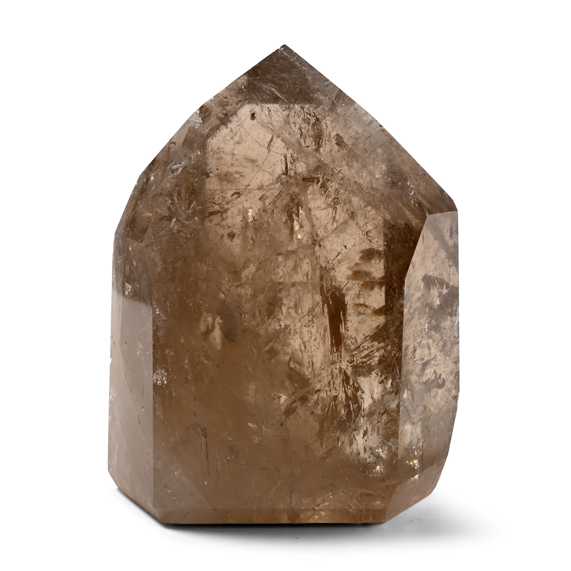 Smoky Quartz Rock Crystal Polished Point