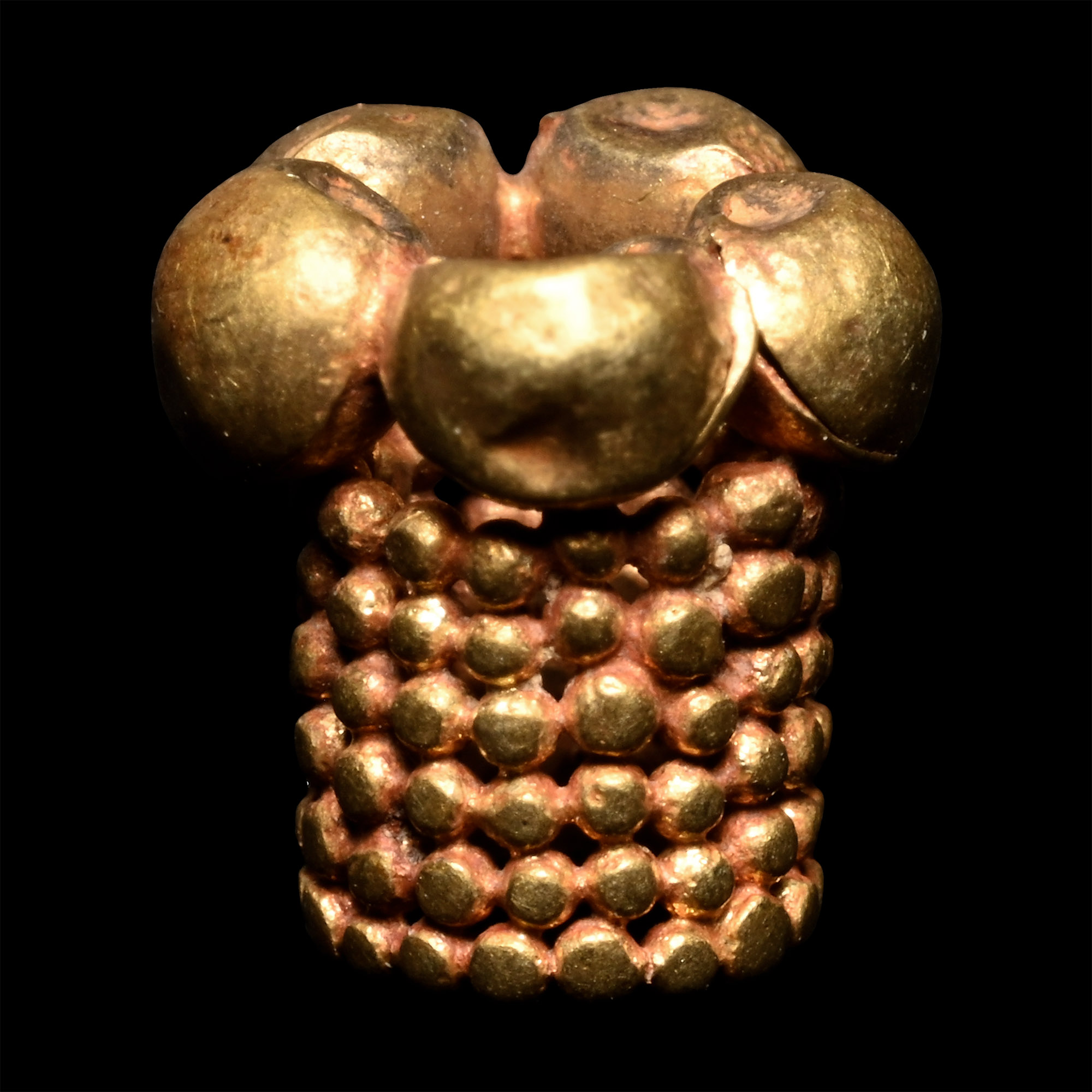 Western Asiatic Granulated Gold Bead