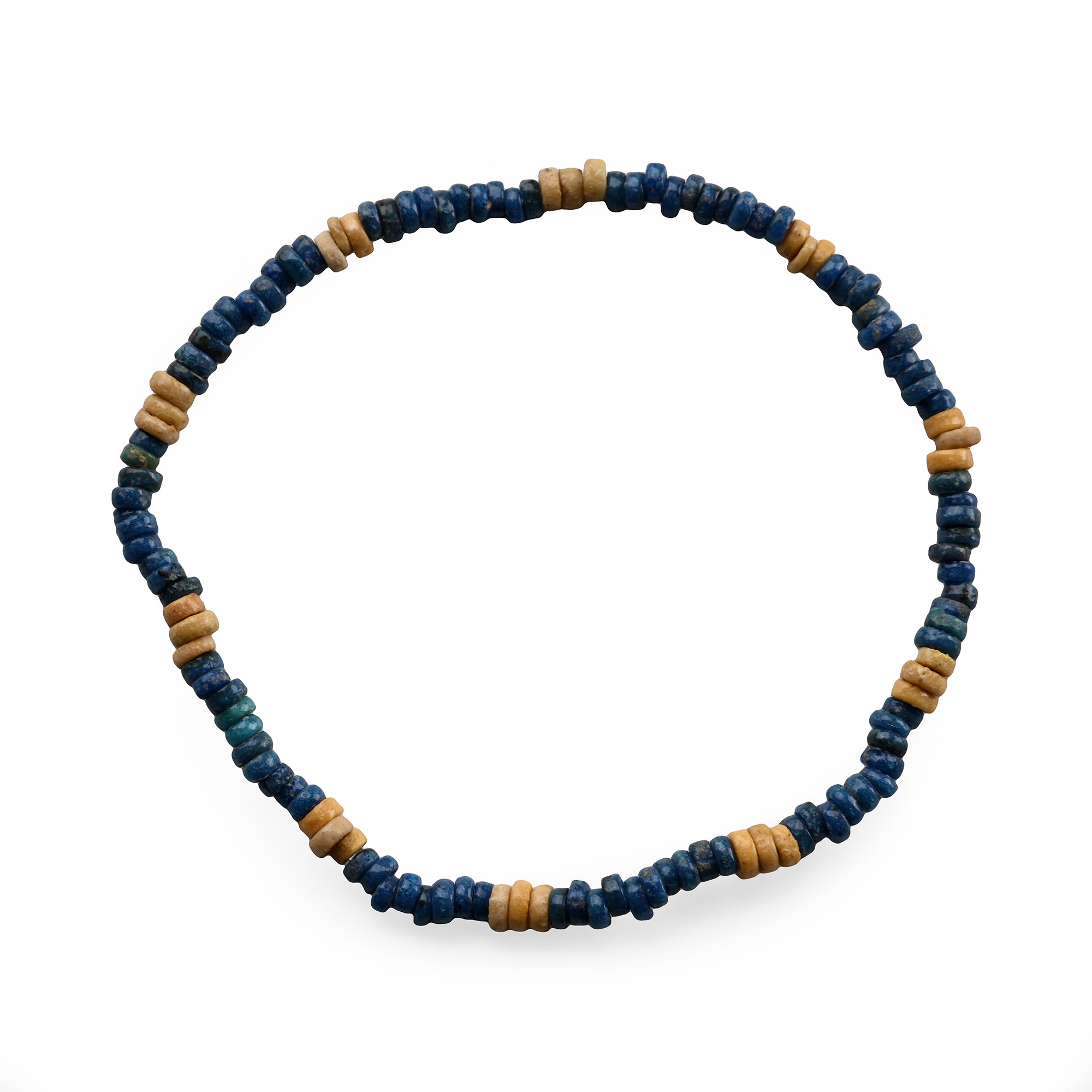 Egyptian Faience Mummy Bead Bracelet