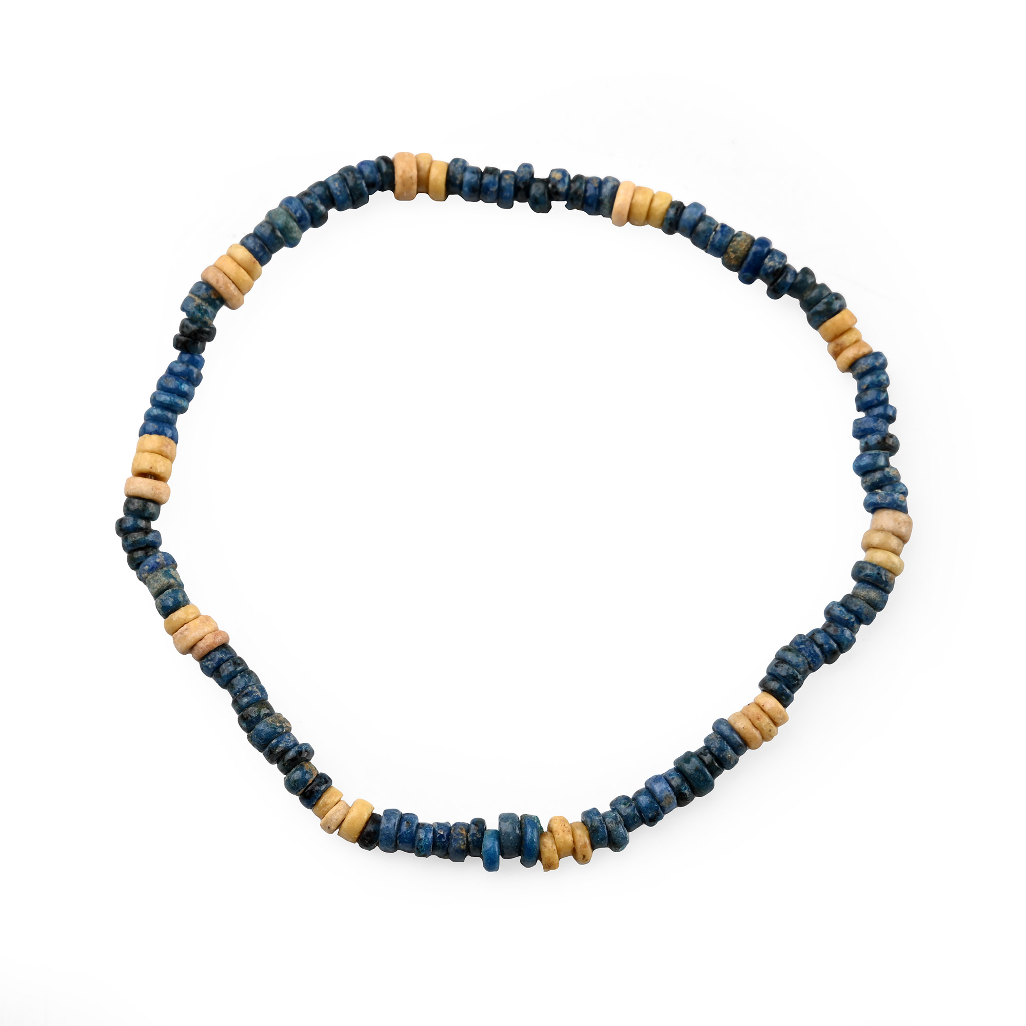 Egyptian Faience Mummy Bead Bracelet