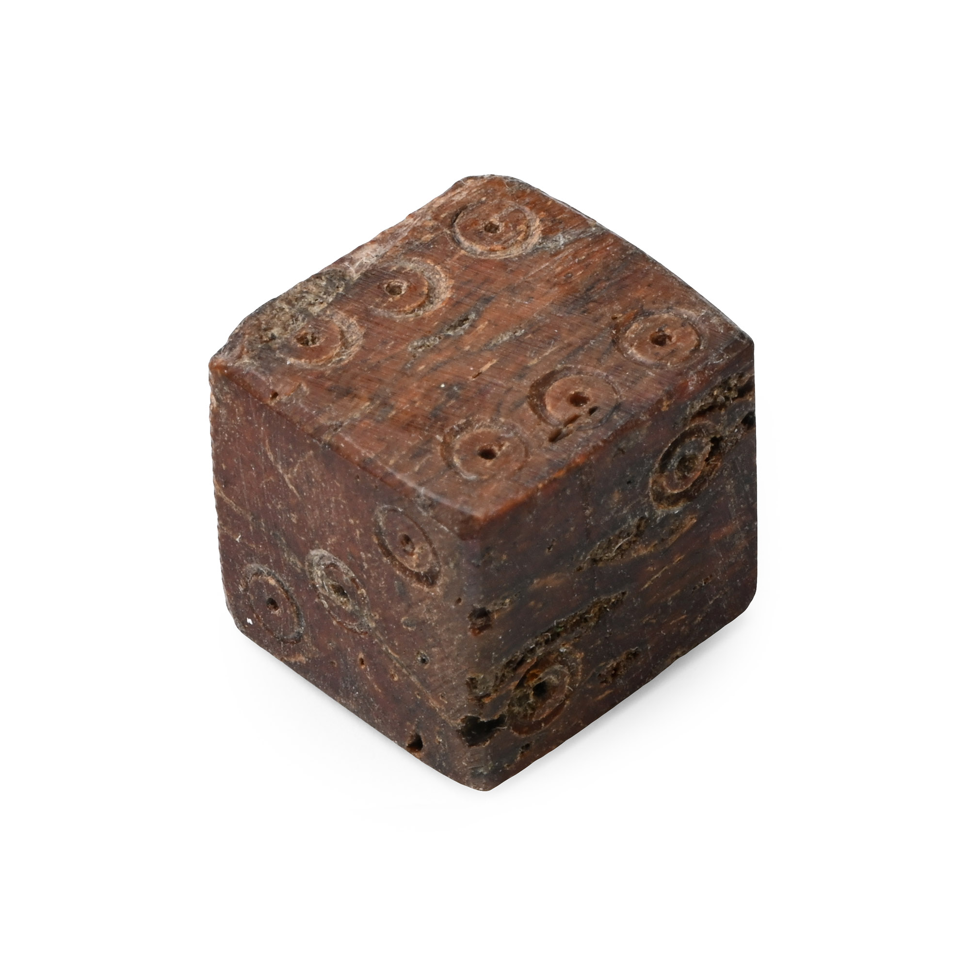 Roman Bone Gaming Die