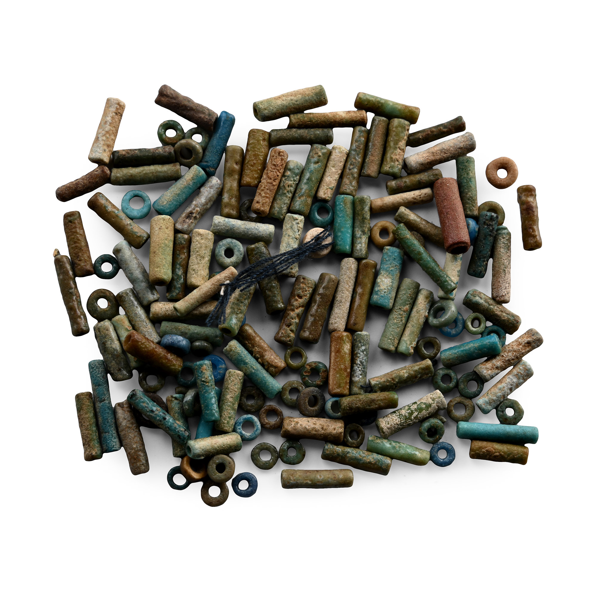 Egyptian Mummy Bead Group