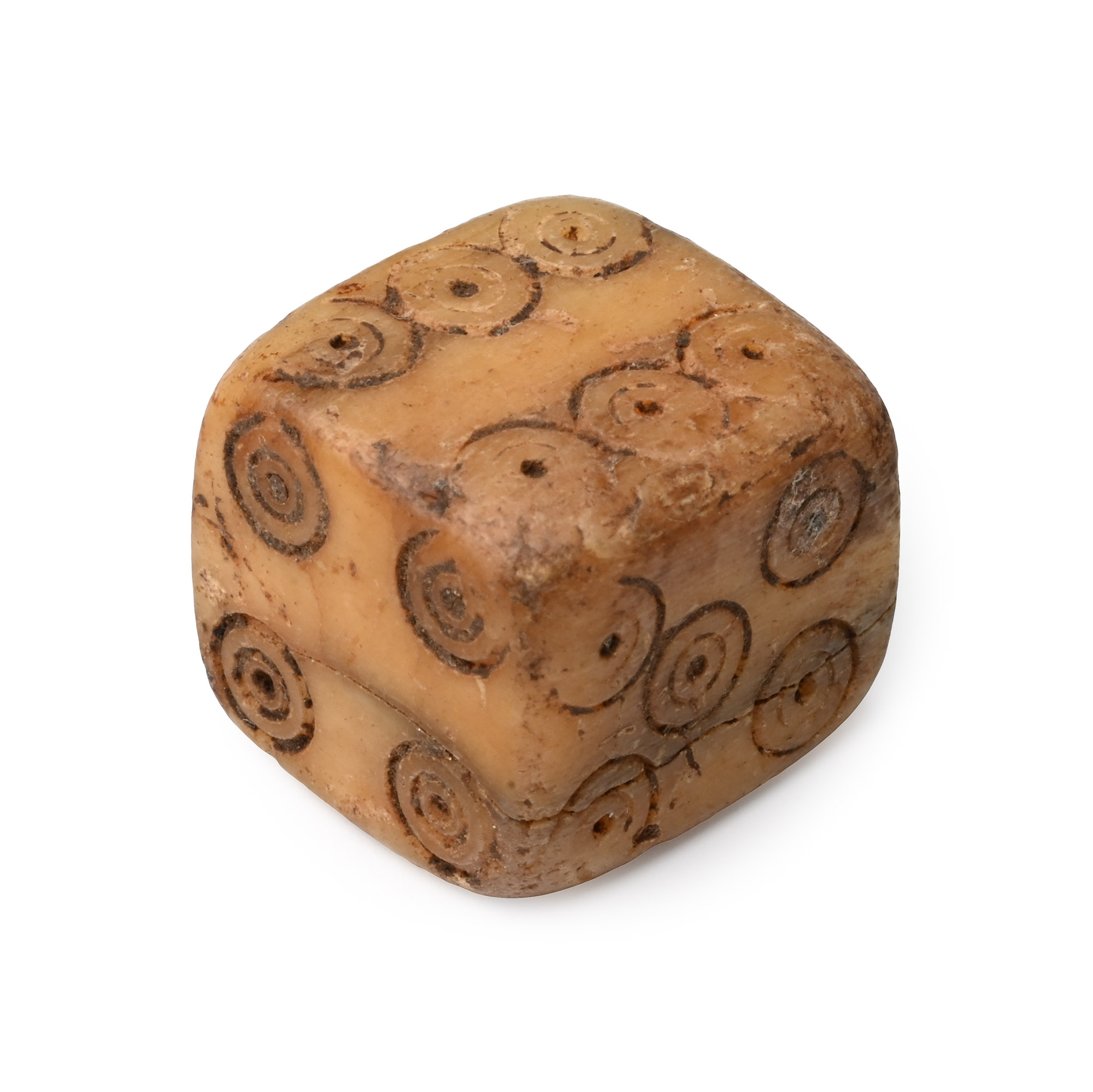 Roman Bone Gaming Die