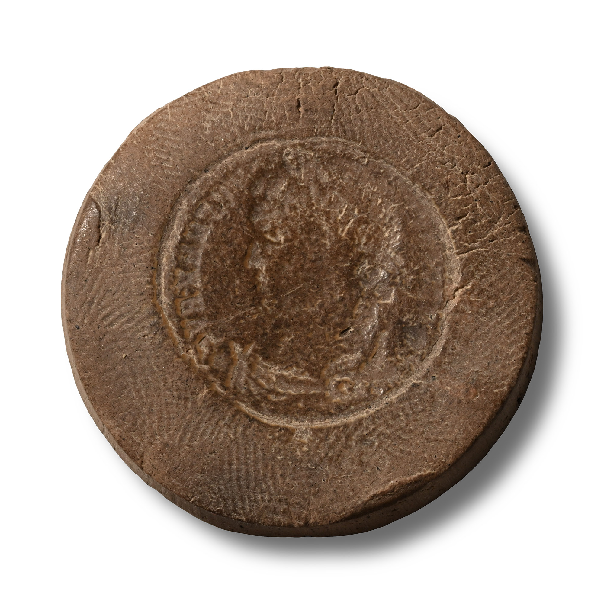 Roman Forger's Mould for a Constantine Coin